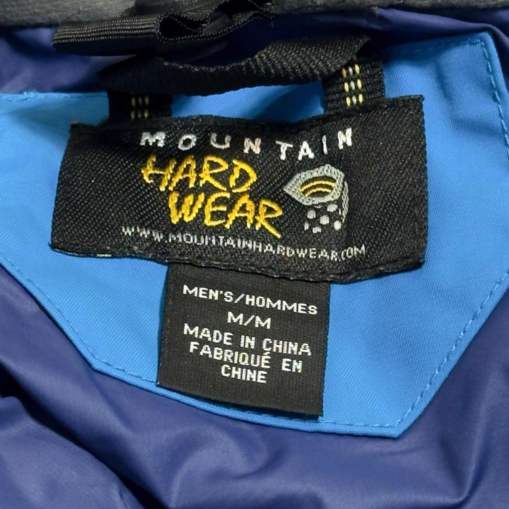 Mountain Hardwear Mountain Hardwear Mens Jacket Wind Rain Full Zip Blue XS? Size US M / EU 48-50 / 2 - 3 Thumbnail