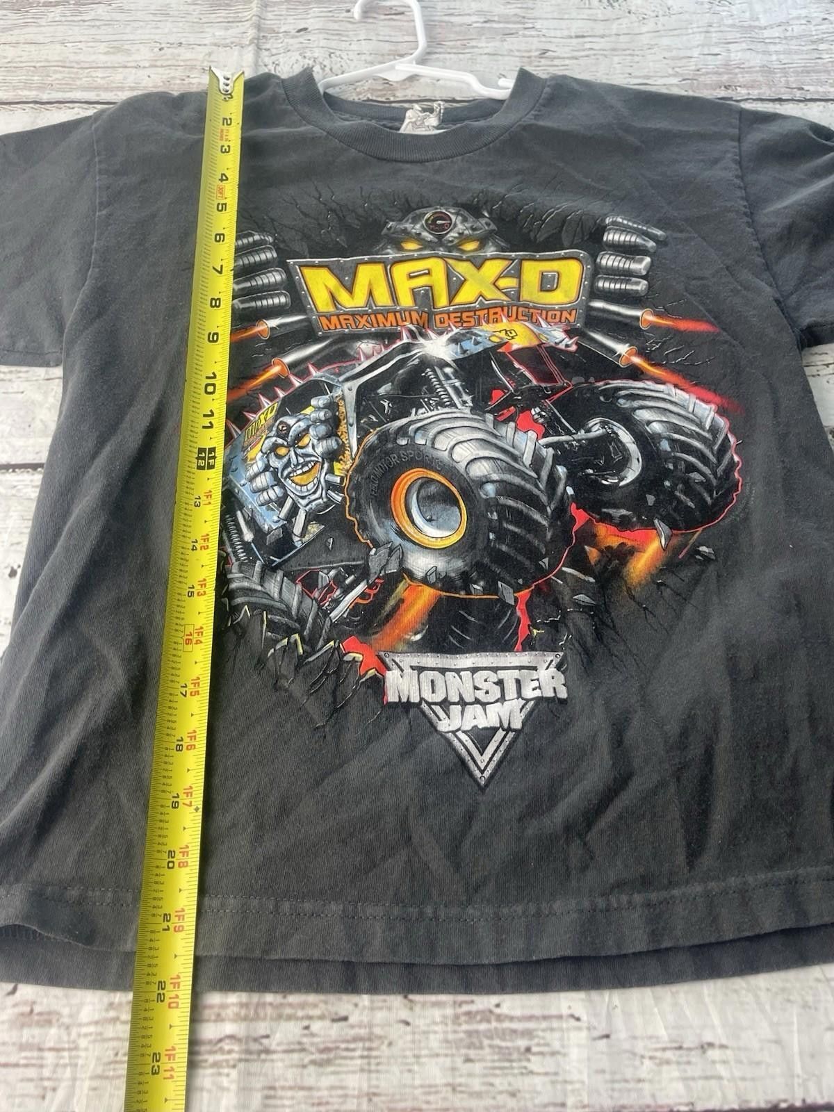 The Unbranded Brand Max-D Monster Jam Y2K Graphic T Grunge Youth L Size US L / EU 52-54 / 3 - 7 Thumbnail