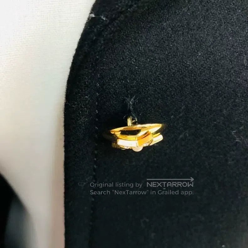 Miu Miu Miu Miu 38 Diamond gold button wool coat Size M / US 6-8 / IT 42-44 - 8 Thumbnail