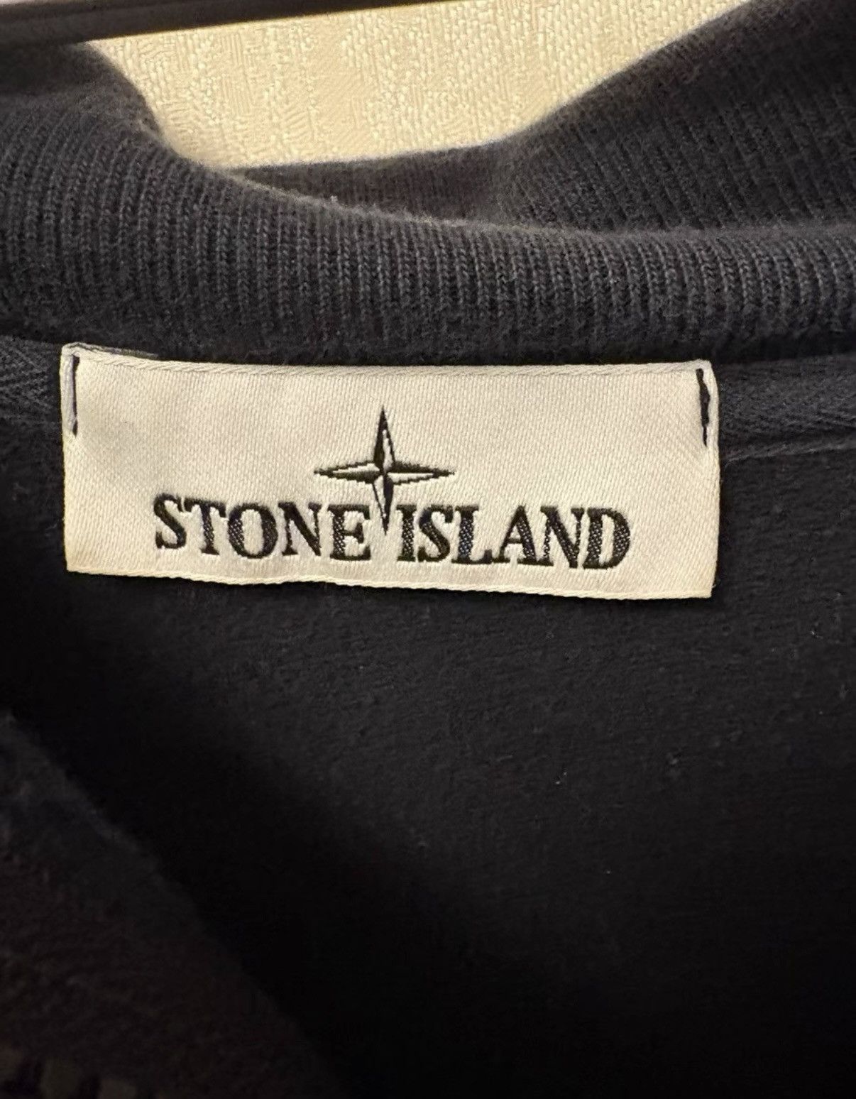 Stone Island Stone Island Black Sleeve Logo Zip-Up Jacket Size US XXL / EU 58 / 5 - 5 Thumbnail
