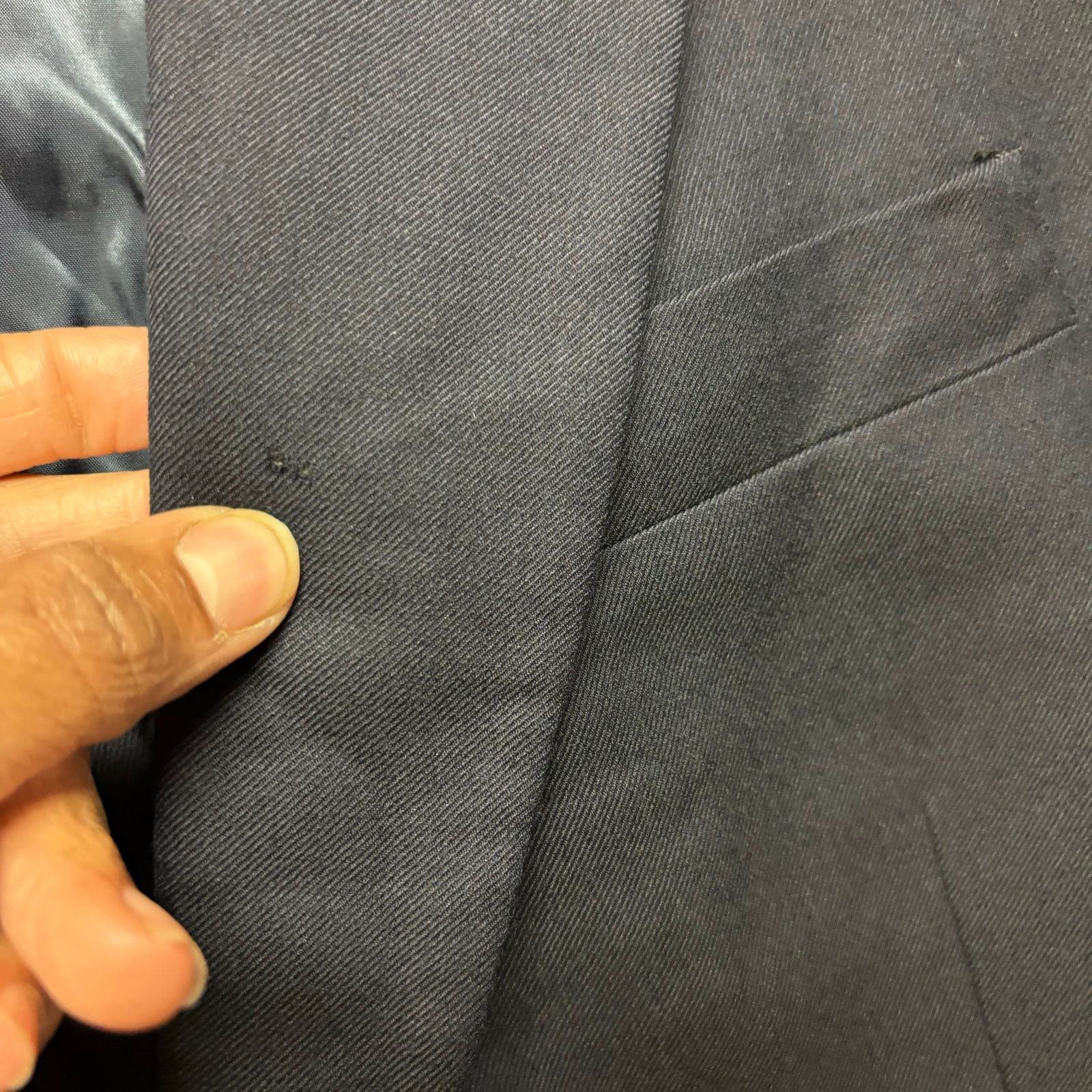 Hart Schaffner Marx Vintage Hart Schaffner Marx Blazer Wool Cashmere Blend 41R Size 40R - 11 Thumbnail