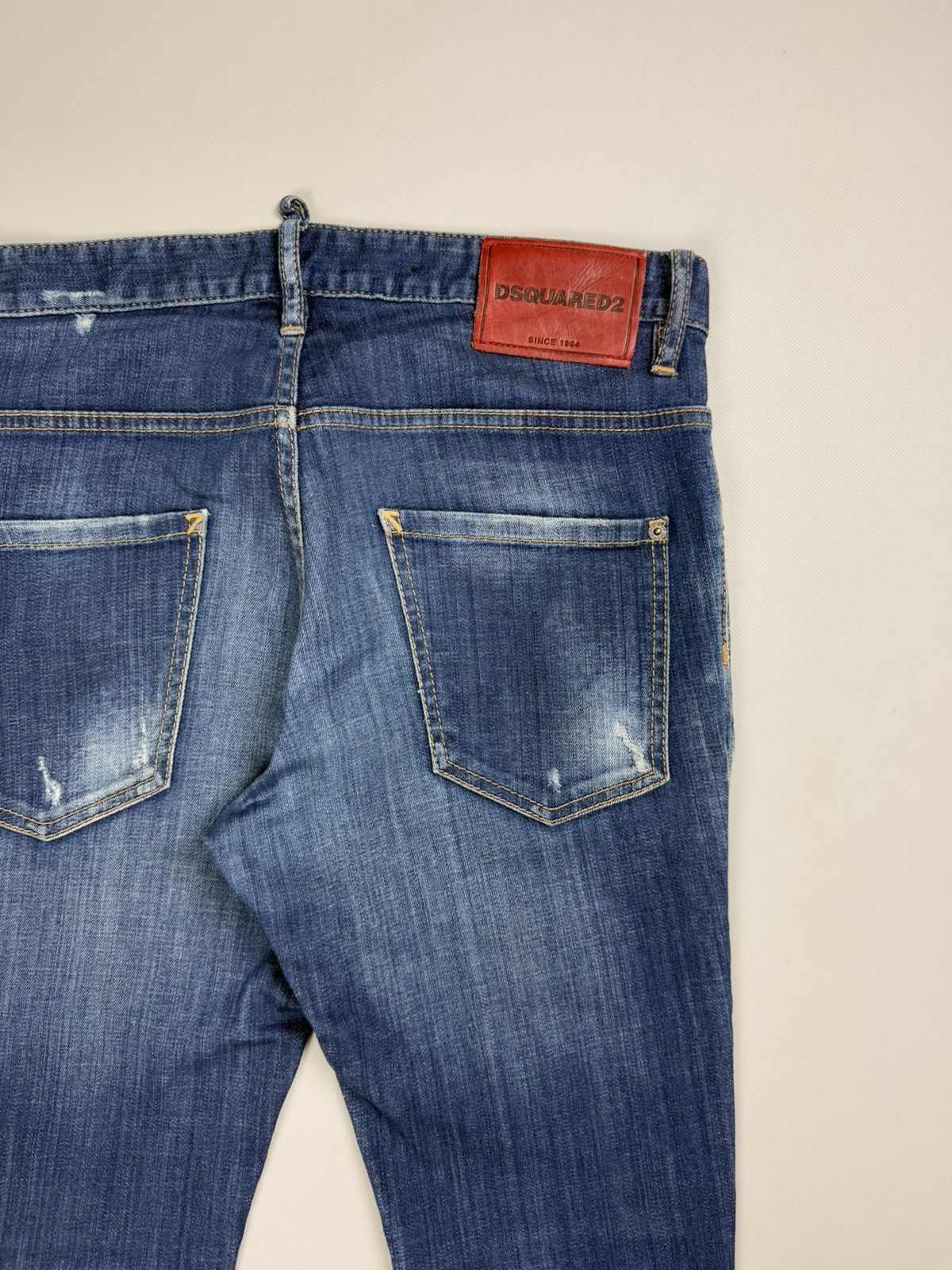 Dsquared2 Dsquared Men’s Distressed Denim Skater Skinny Jeans Size US 30 / EU 46 - 23 Thumbnail
