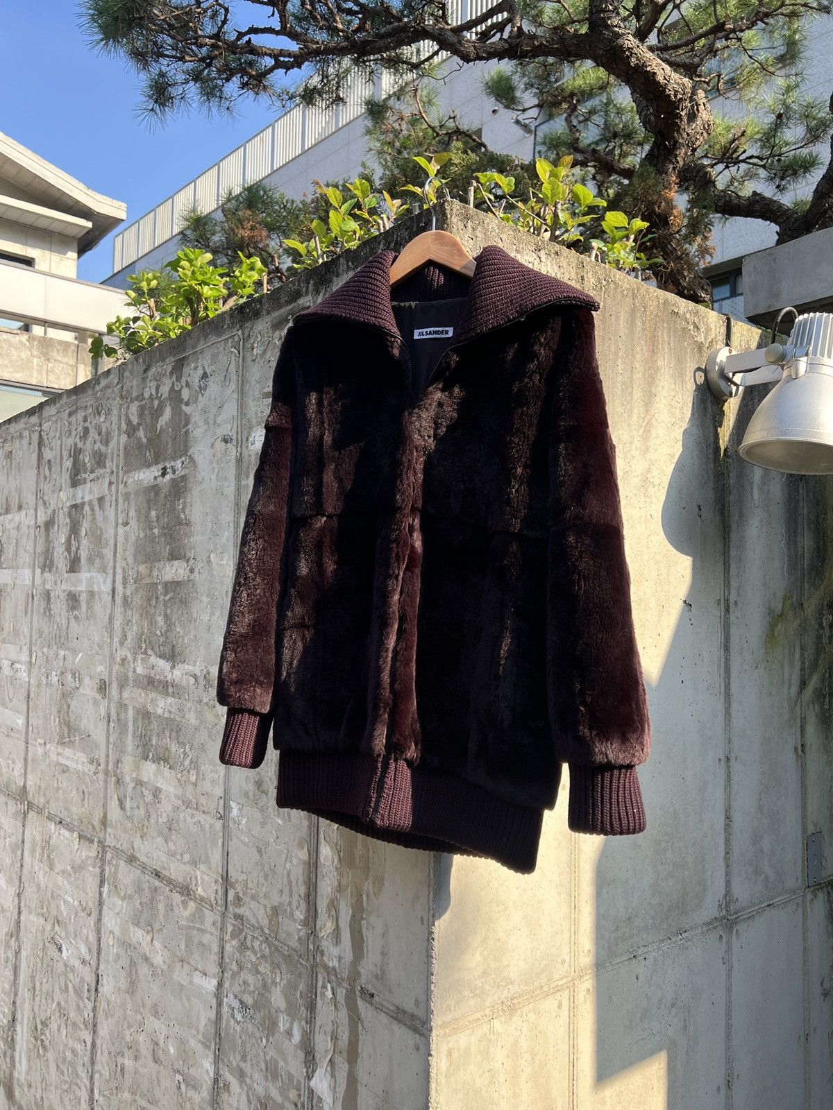 Jil Sander 00s JIL SANDER rex rabbit fur jacket Size L / US 10 / IT 46 - 1 Thumbnail