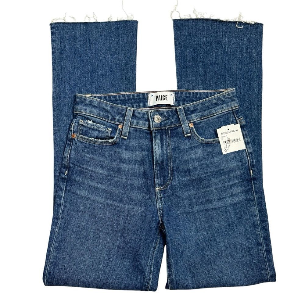Paige NWT New Paige Colette Crop Flare Jeans Size 23 Size 23" - 3 Thumbnail