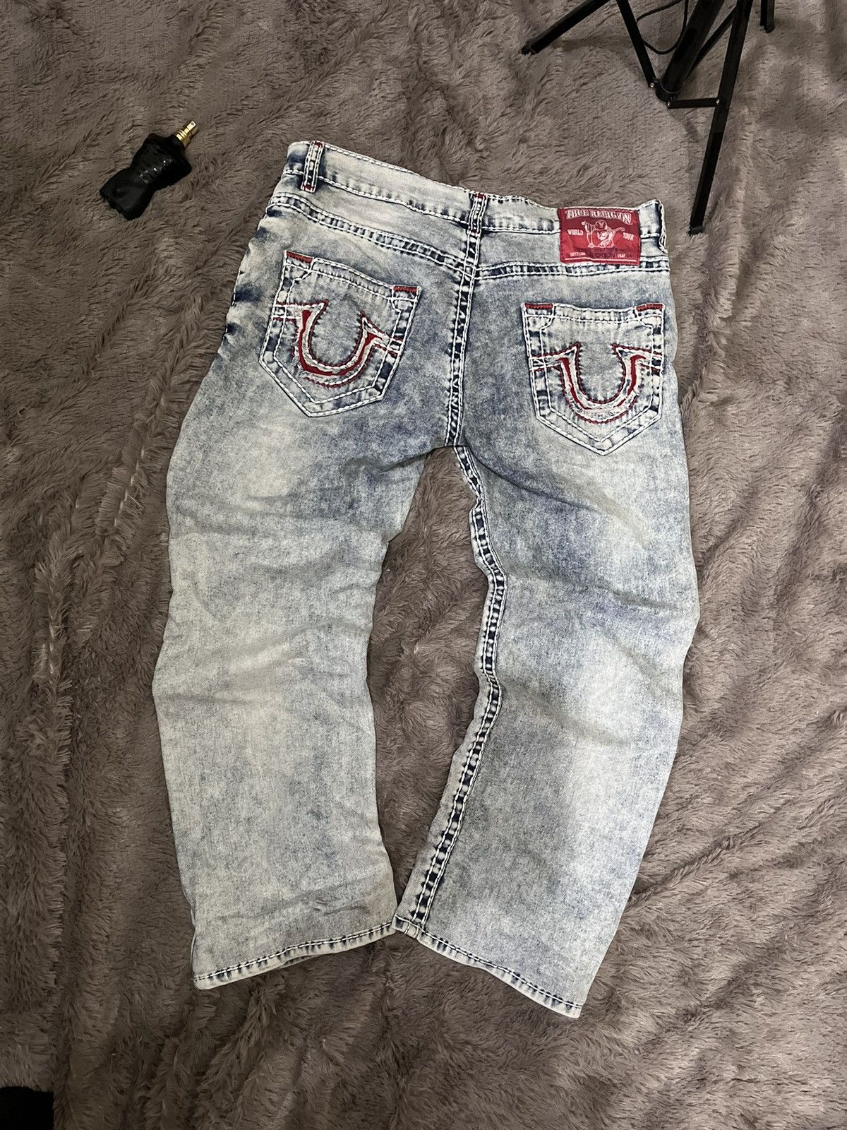 Japanese Brand × True Religion Y2K Vintage Made In USA True Religion Streetwear Jeans Size US 31 - 2 Thumbnail