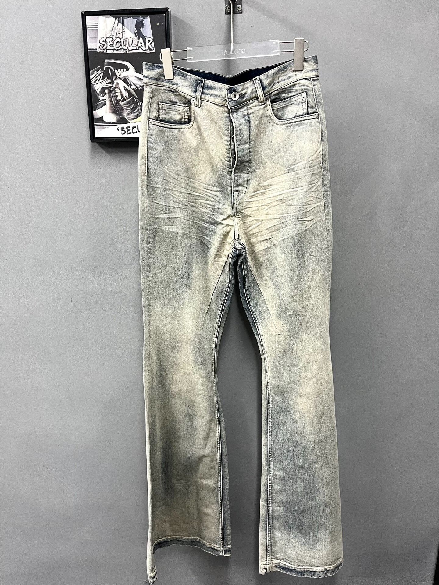 Rick Owens Rick Owens Bolan Bootcut Jeans Size US 30 / EU 46 - 1 Thumbnail