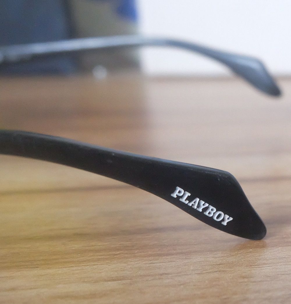 Playboy Playboy Neon Sparkle 3 PB-92056 Half Rim Glasses Size ONE SIZE - 4 Thumbnail