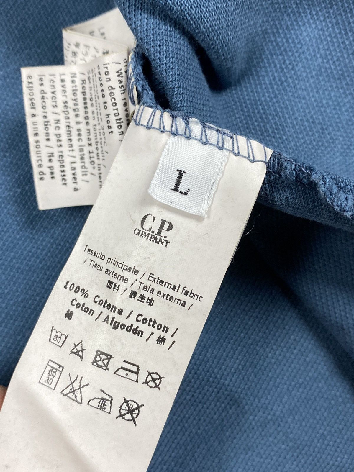 C.P. Company Vintage C.P. Company Massimo Osti Polo T Shirt Tee Size US L / EU 52-54 / 3 - 9 Thumbnail