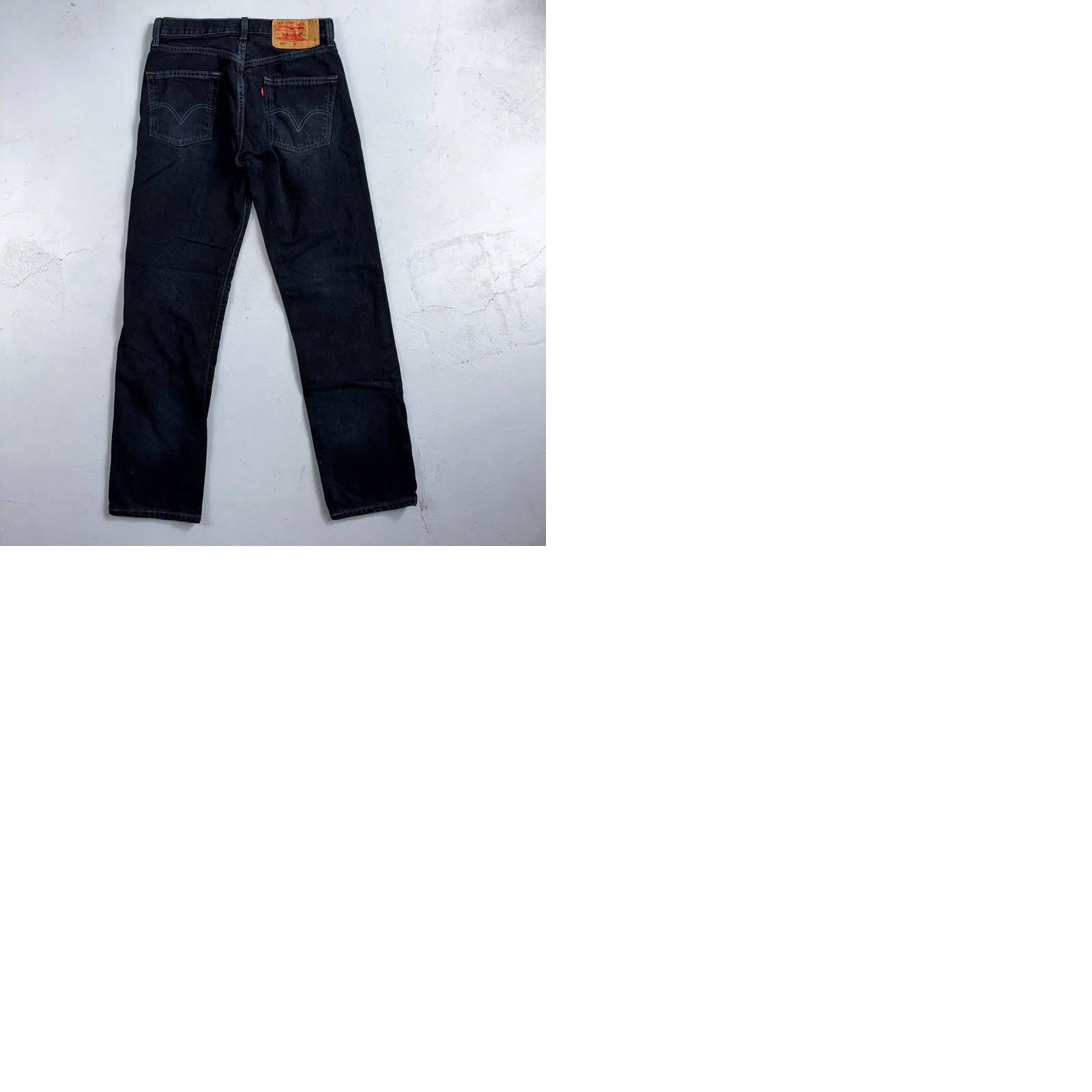 Levi's VINTAGE Levi's 501 Jeans 90s Mexico Straight Levi's 501 30x32 Dark Wash Blue Men Jeans 30 Regular 32 Inseam 90s Theme Vintage Size US 30 / EU 46 - 10 Thumbnail