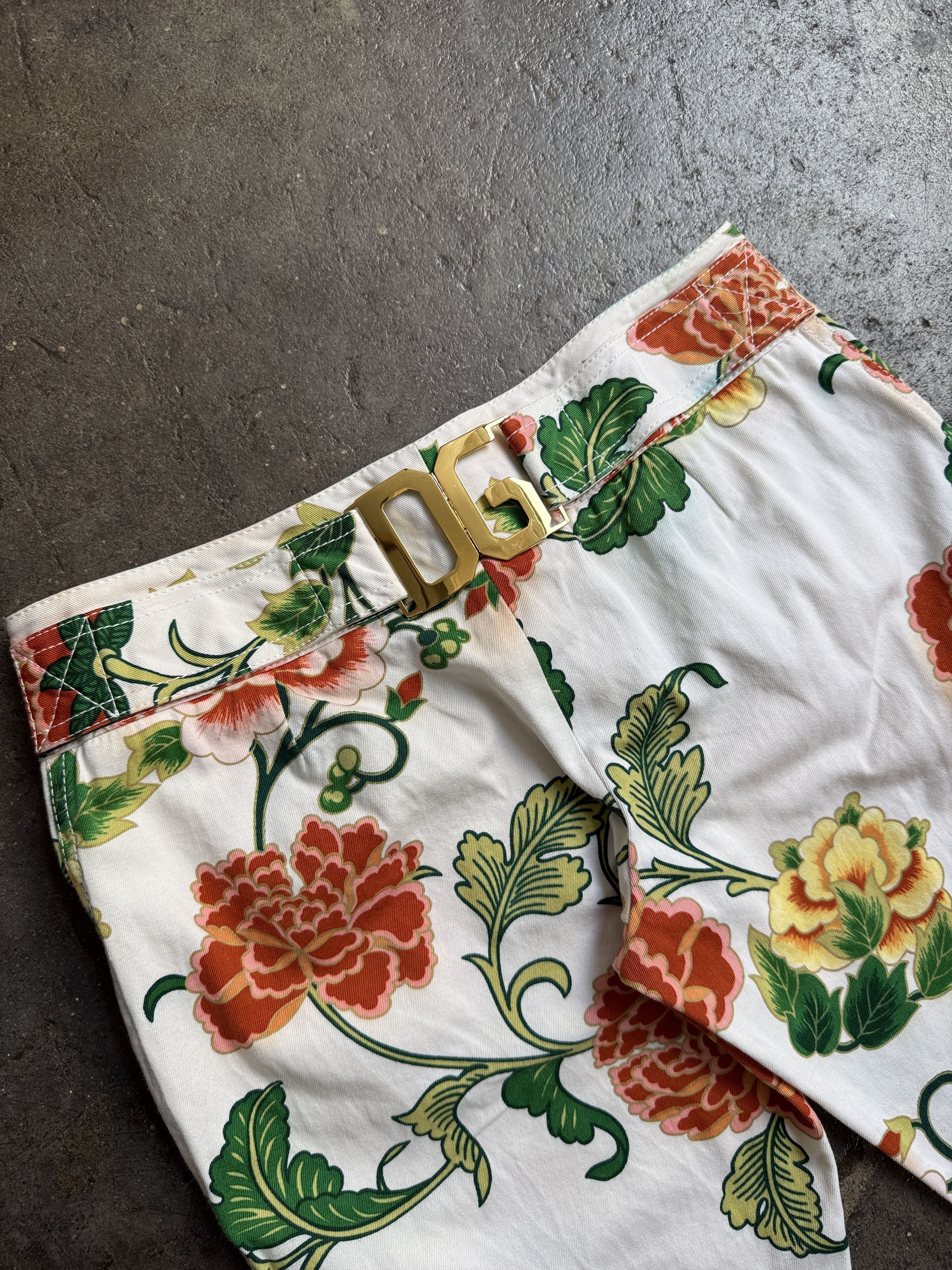 Dolce & Gabbana 1998 !! Dolce Gabbanna Capri Jeans w/ Gold DG on the Butt Size 27" / US 4 / IT 40 - 3 Thumbnail