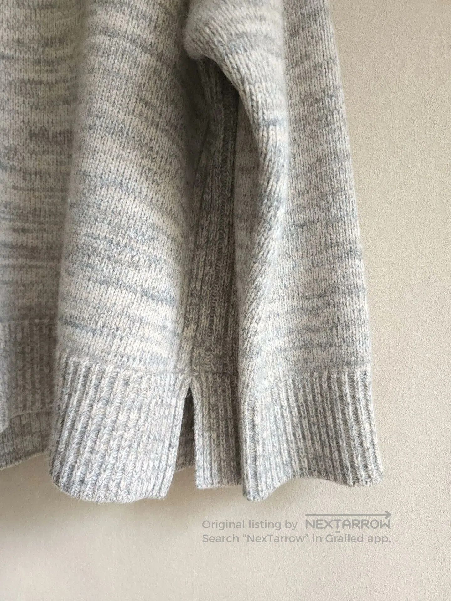 Dior dior gray loose-knit sweater for fall. Size US M / EU 48-50 / 2 - 6 Thumbnail