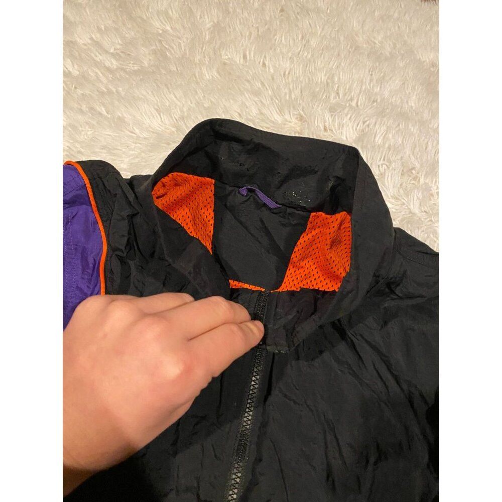 Nike Nike Throwback Track Basketball Jacket AR4083-011 Black/Pur Size US L / EU 52-54 / 3 - 5 Thumbnail