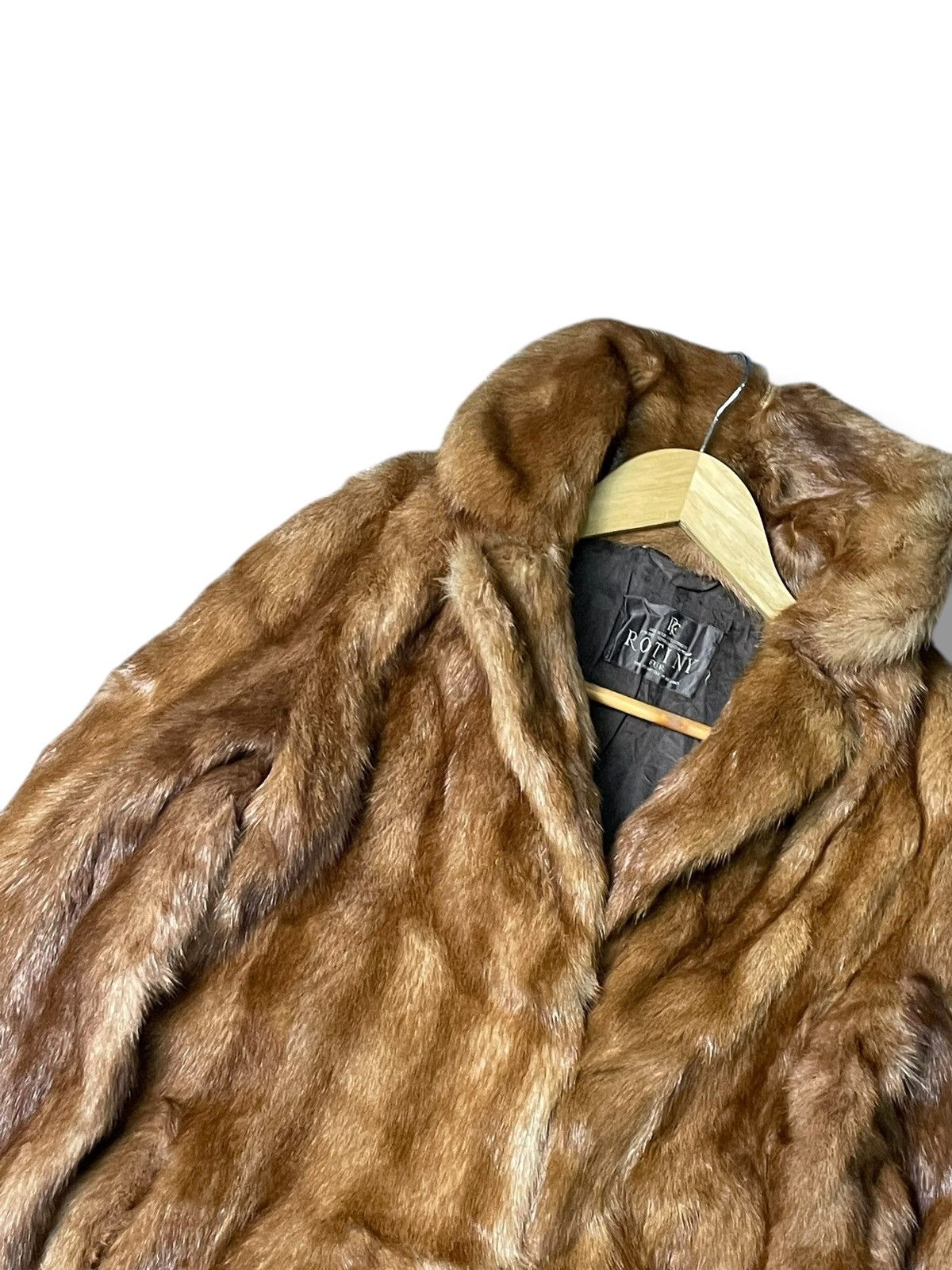 Vintage Vintage ROTINY Mink Fur Outer Coat (71) Size US XXS / EU 40 - 2 Thumbnail