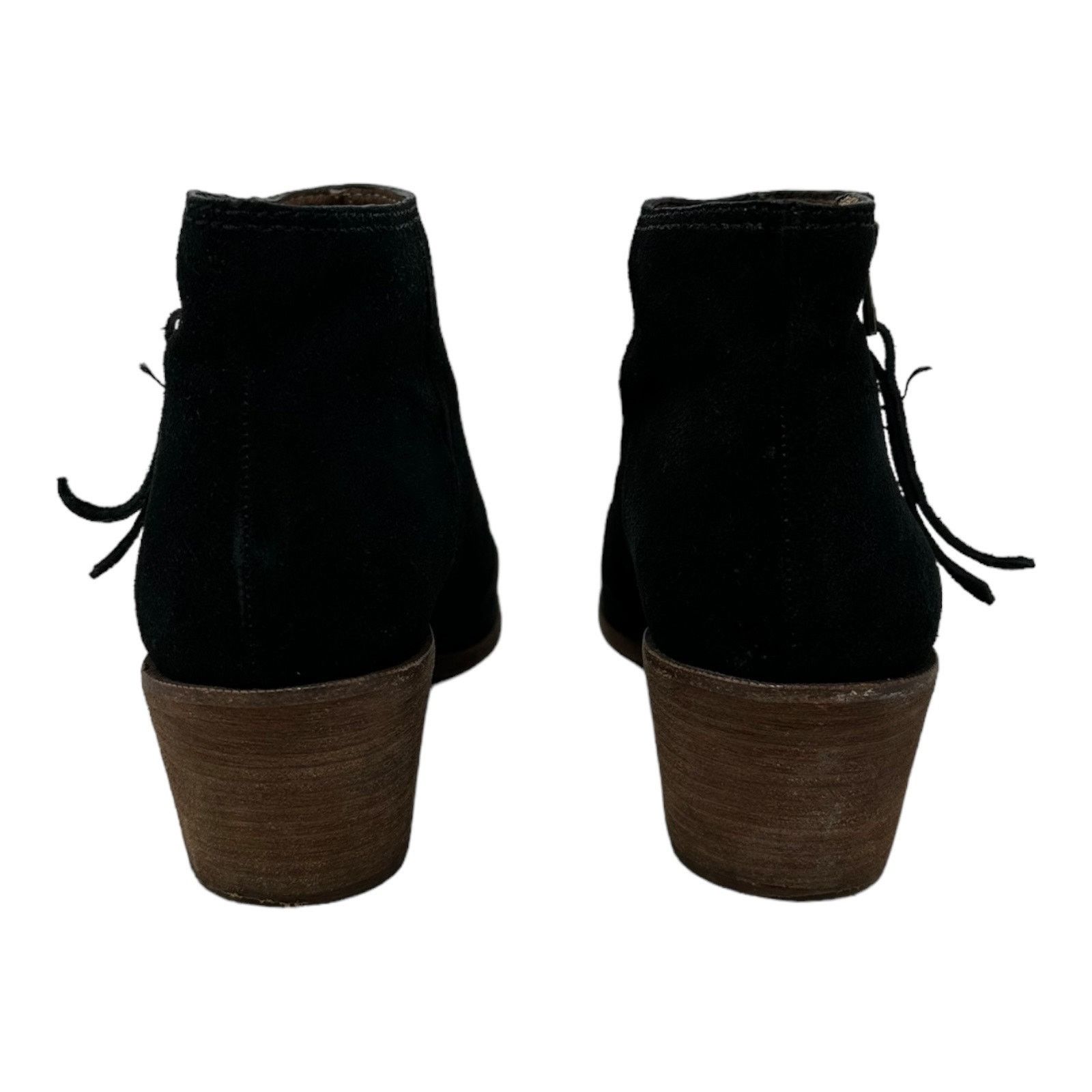 Madewell Madewell black suede block heel ankle boots size 10 Size US 10 / IT 40 - 13 Thumbnail