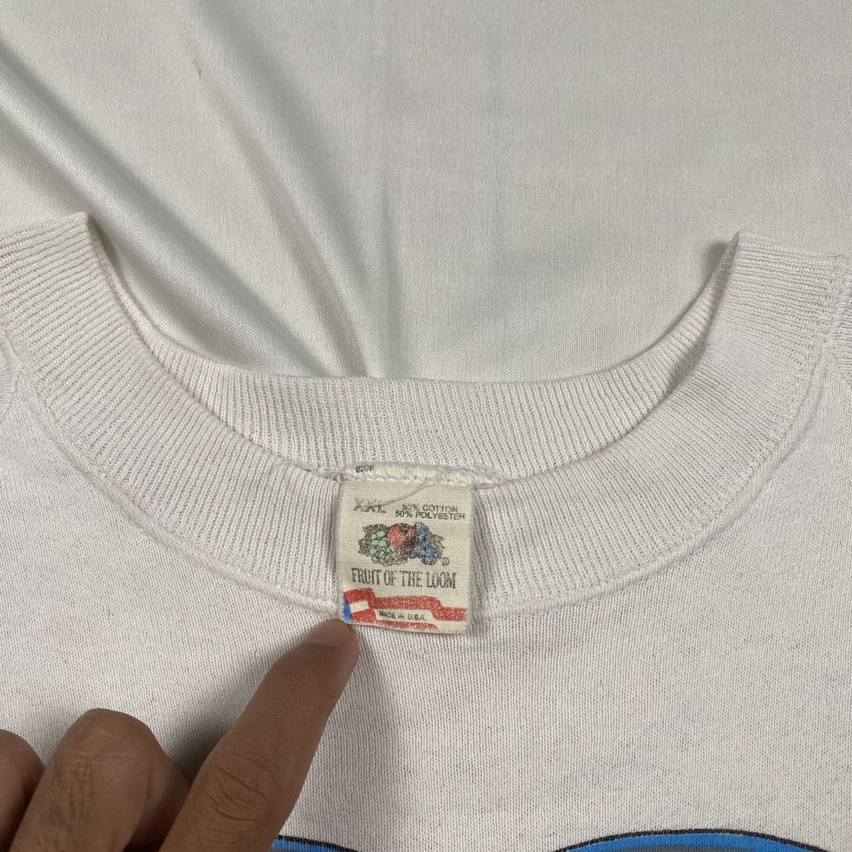 Fruit Of The Loom Vintage 1991 Memphis Tennessee Police Fire Games Crewneck Size US L / EU 52-54 / 3 - 7 Thumbnail
