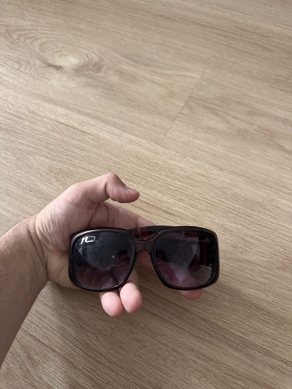 Dolce & Gabbana Dolce & Gabbana Metal DG Big Logo Swarovski Sunglasses Size ONE SIZE - 6 Thumbnail