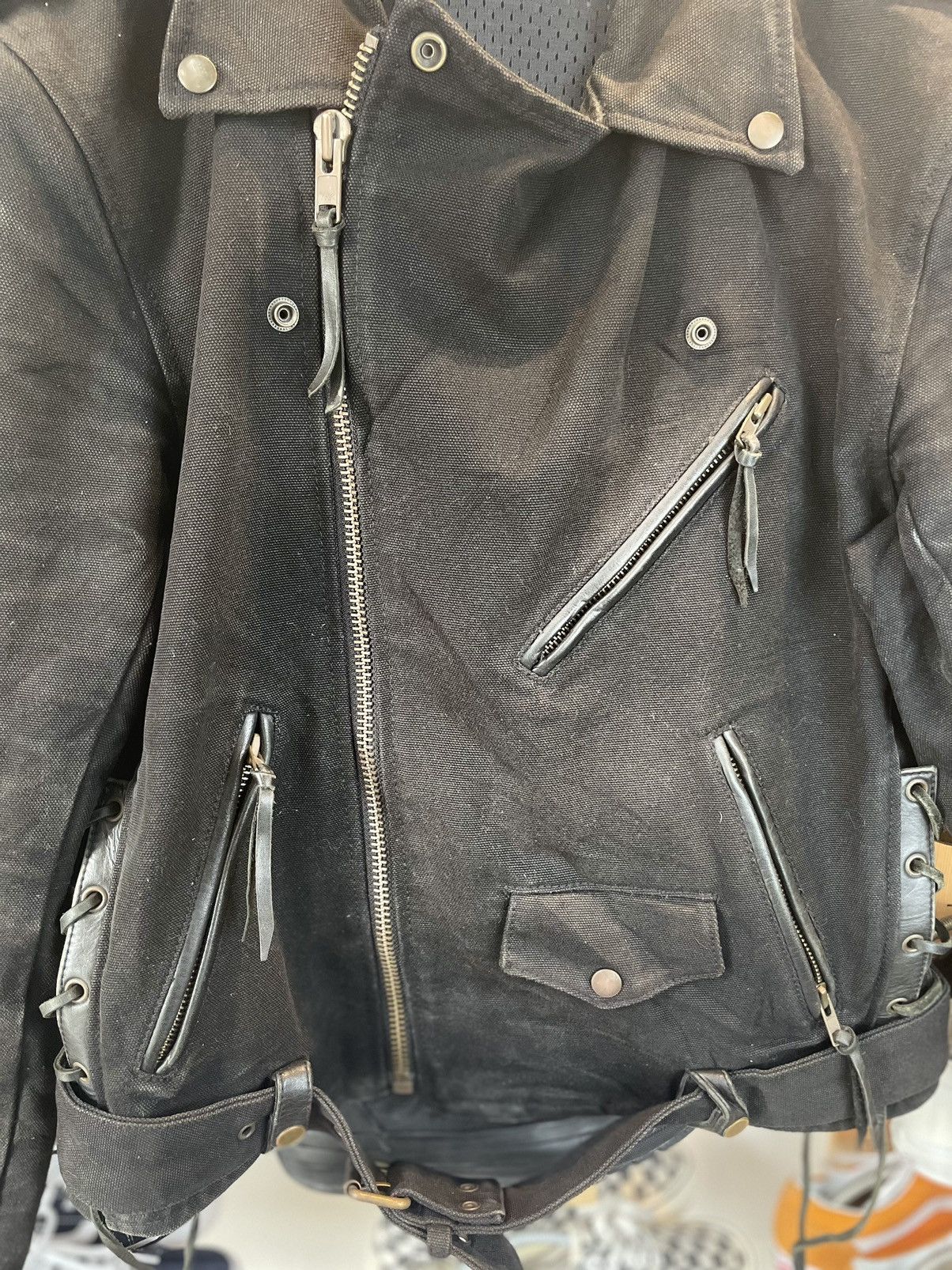 Designer × Japanese Brand Rare!! K's leather by Kodoya motorcycle jacket Size US XL / EU 56 / 4 - 5 Thumbnail