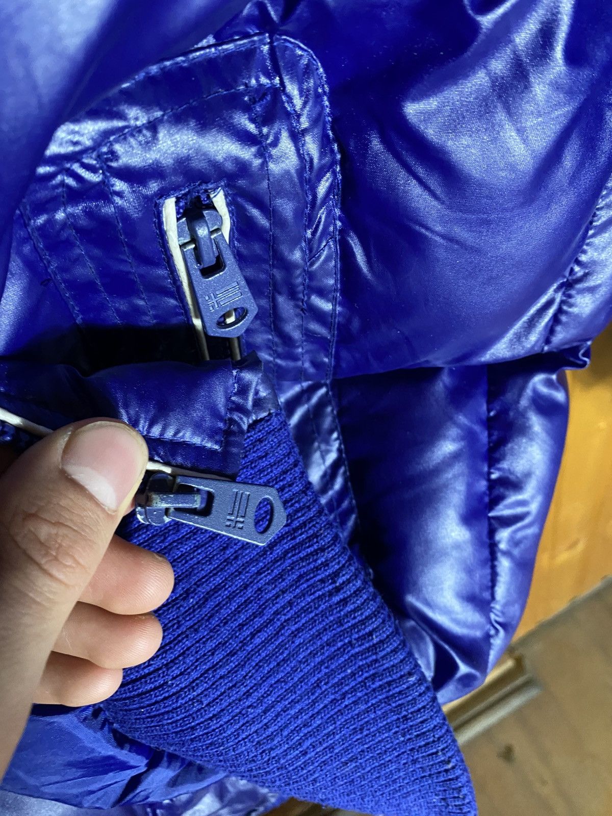 Napapijri Vintage Geographical Norway Royal Club Puffer Bombers Jacket Size US L / EU 52-54 / 3 - 9 Thumbnail
