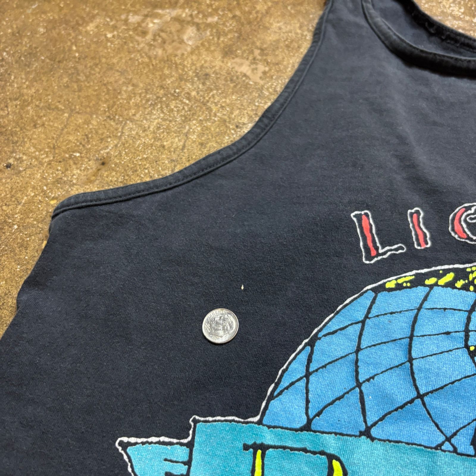 Lightning Bolt × Vintage VTG 90s Lightning Bolt Sport Athletes of the World Tank Lg Size US L / EU 52-54 / 3 - 8 Thumbnail