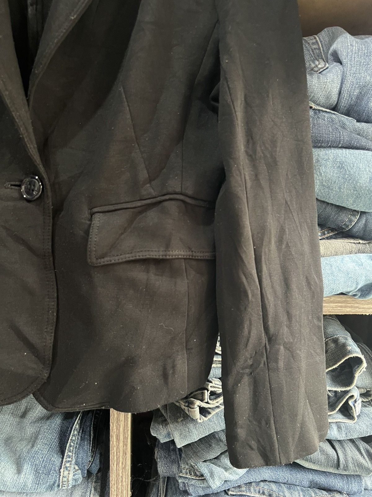Yohji Yamamoto 🔥Inéd by Yohji Yamamoto Stretchable Blazer Size XS / US 0-2 / IT 36-38 - 7 Thumbnail