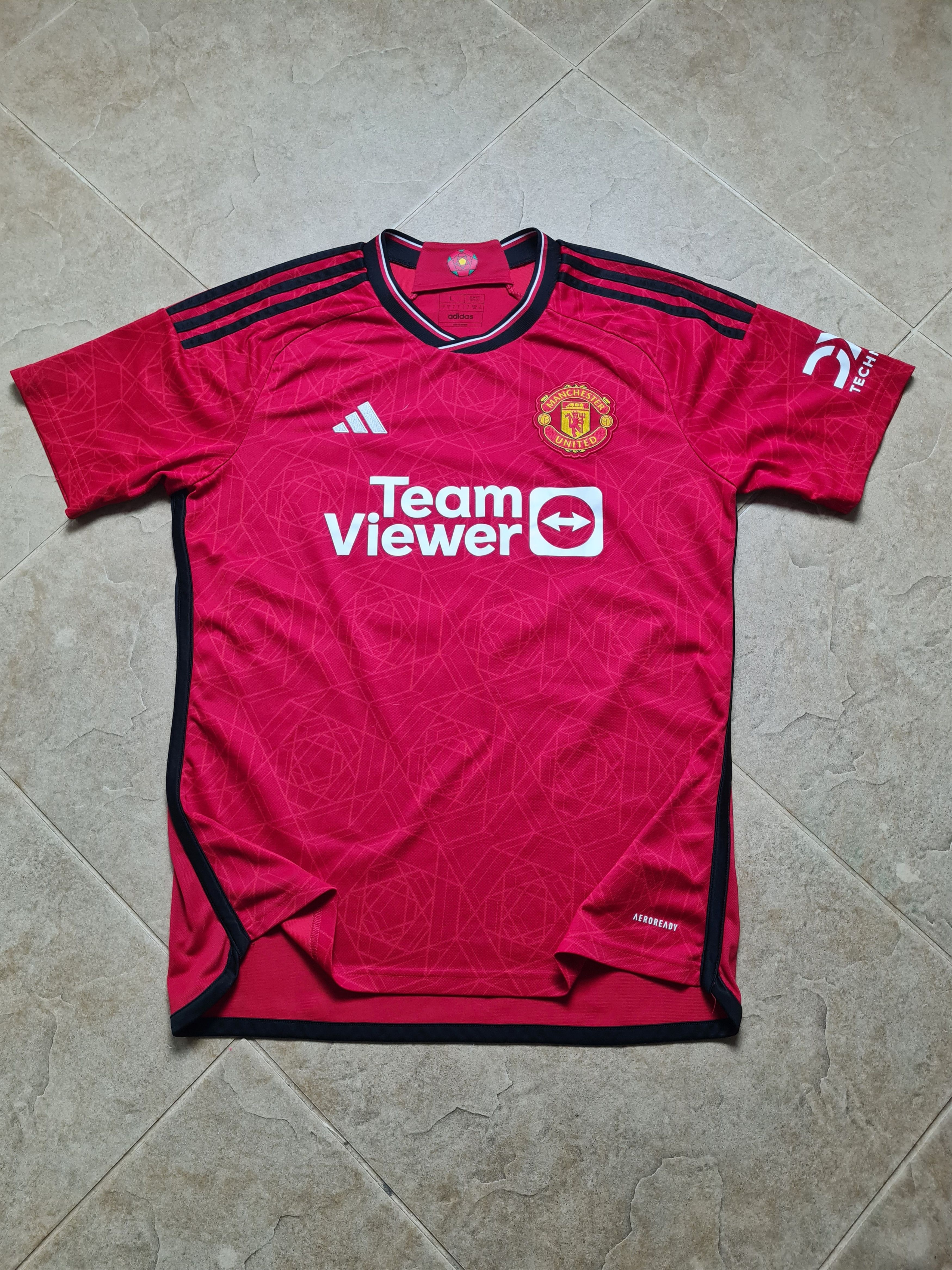 Adidas Manchester United 2021 #10 Rashford Adidas Soccer IP1726 Size US L / EU 52-54 / 3 - 5 Thumbnail