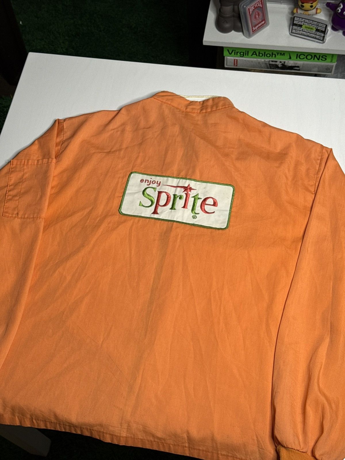 Vintage VINTAGE 1960's Drink Sprite Jacket “Orange” [L] PREOWNED Size US L / EU 52-54 / 3 - 2 Thumbnail