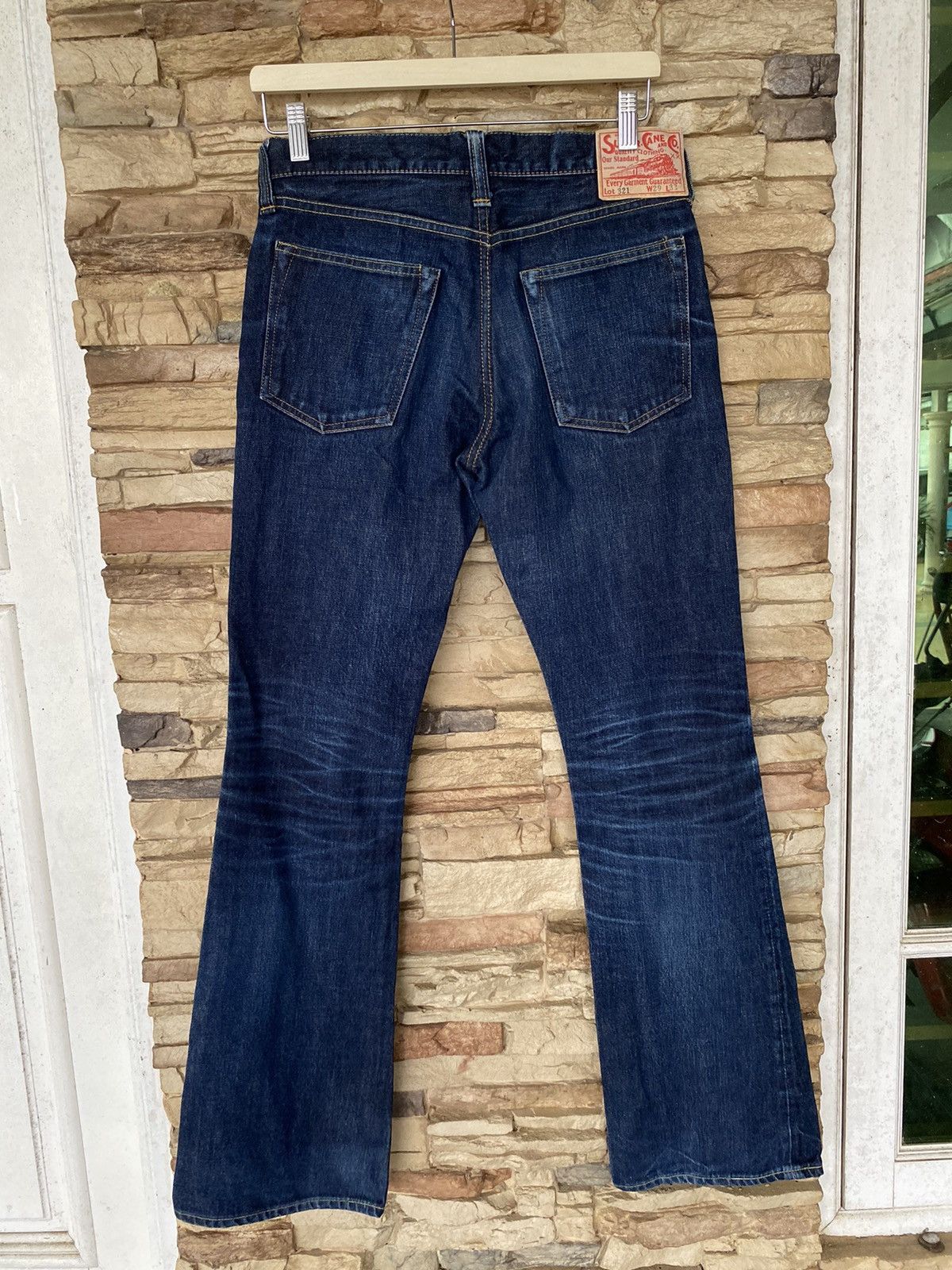 Sugar Cane Vintage Sugar Cane Lot 321 Flare Bootcut Denim Pants Size US 29 - 3 Thumbnail