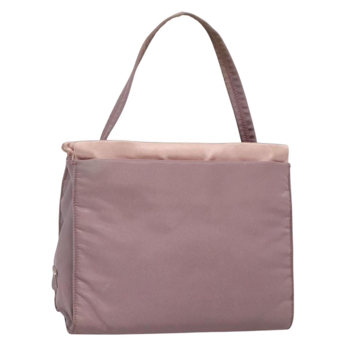 Prada PRADA Hand Bag Nylon Pink Size ONE SIZE - 1 Thumbnail