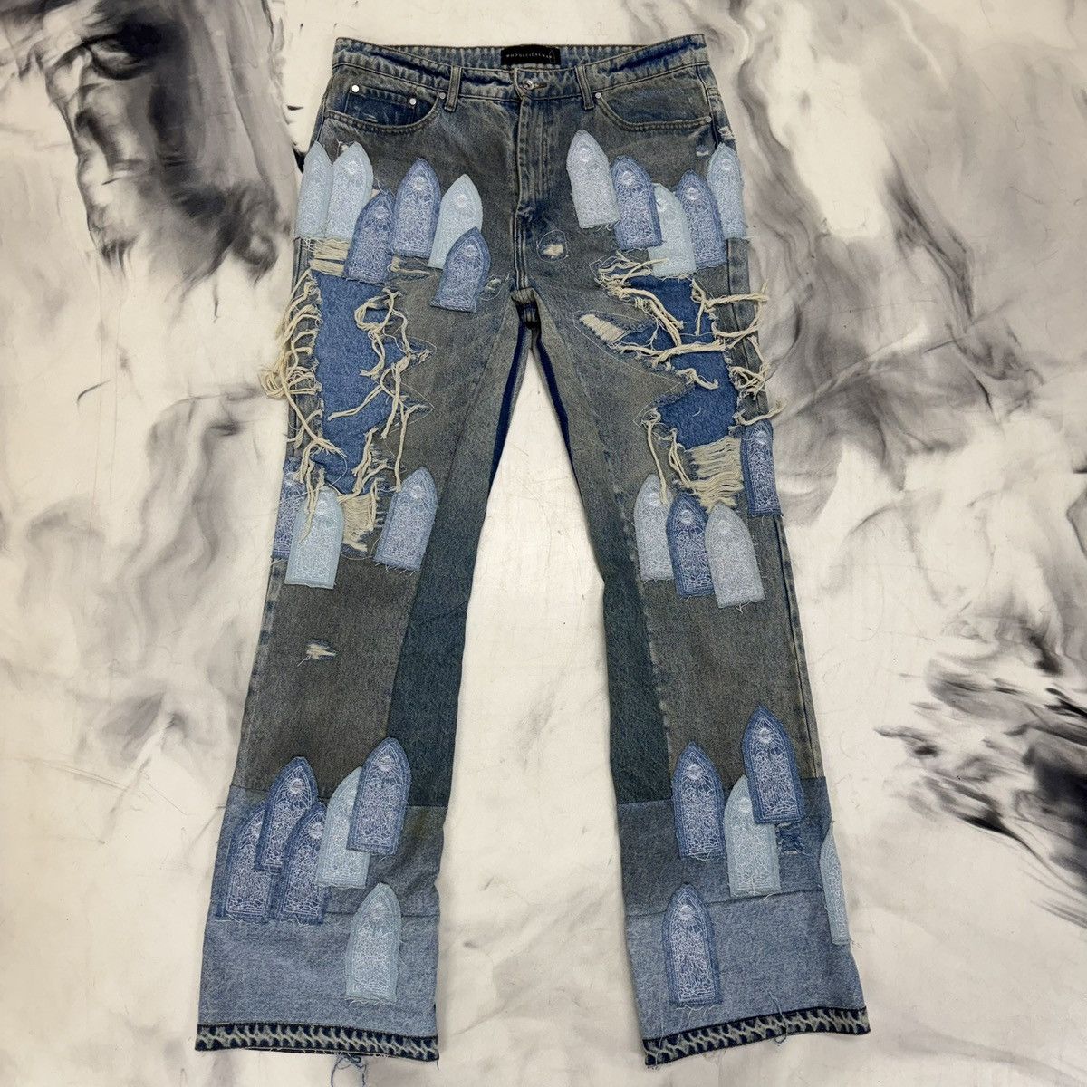 Who Decides War Who Decides War Blowout Arches Denim Blue Size US 36 / EU 52 - 1 Thumbnail