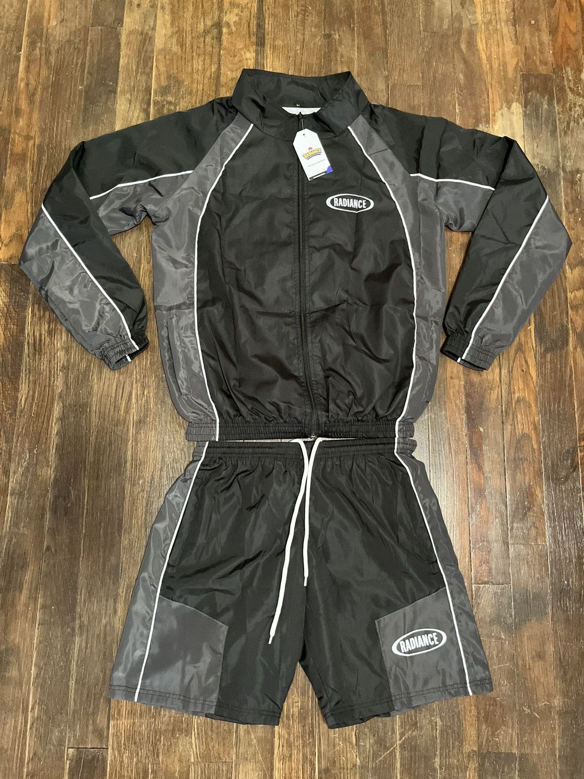 Nike y2k radiance windbreaker set black gray men’s large Size M / US 6-8 / IT 42-44 - 12 Thumbnail