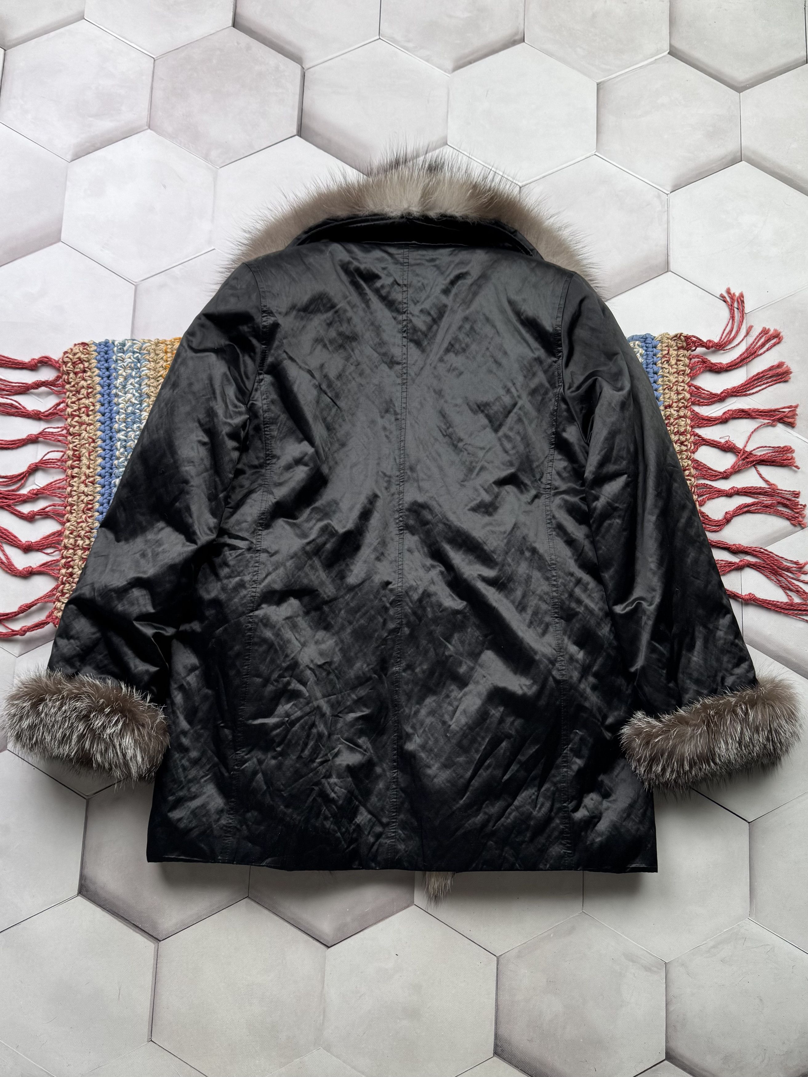 Japanese Brand Vintage Jacket With Real Fur Details (E4) Size L / US 10 / IT 46 - 7 Thumbnail