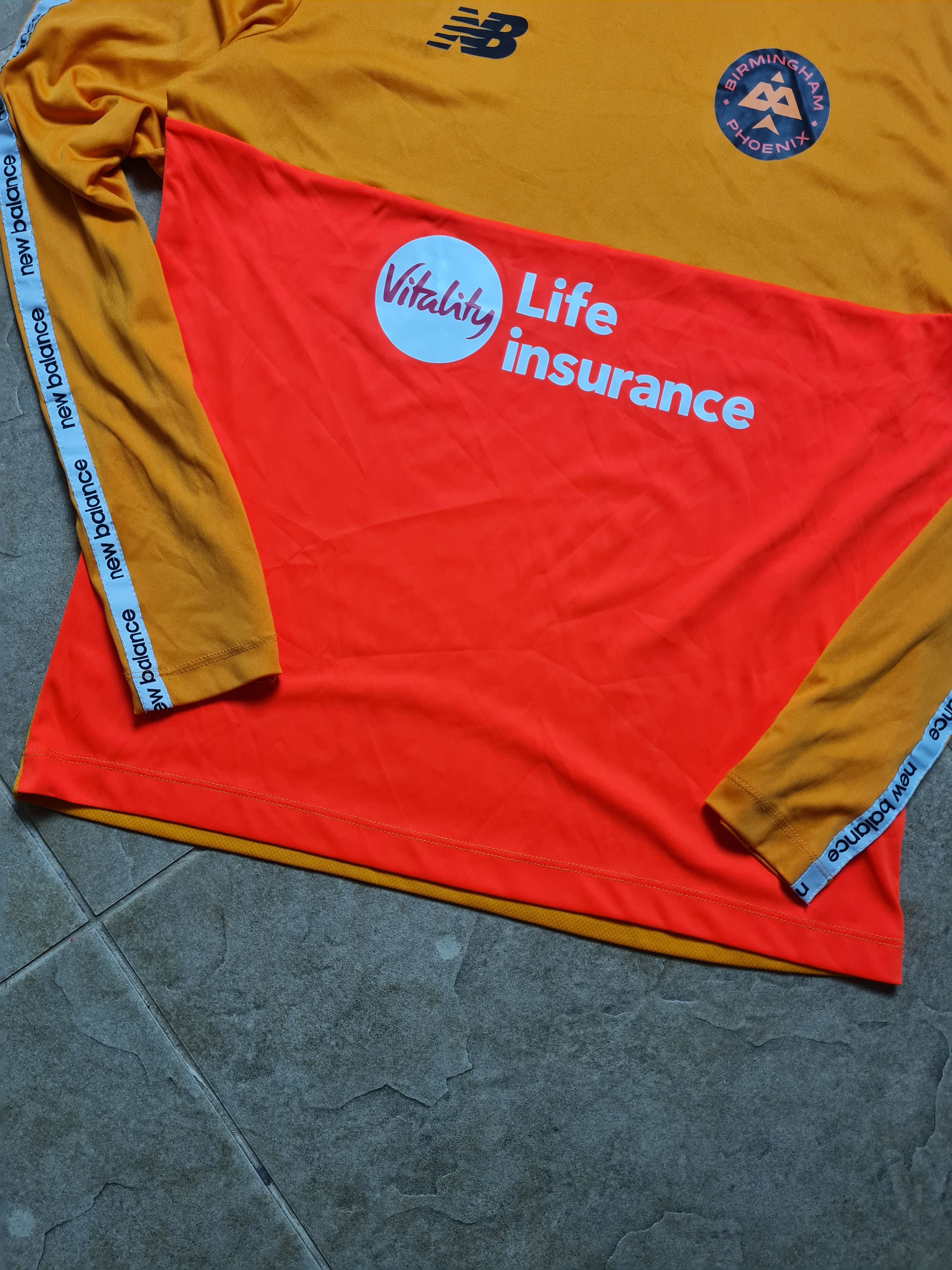 New Balance Football Jersey New Balance Birmingham Phoenix Orange Sport Size US M / EU 48-50 / 2 - 4 Thumbnail