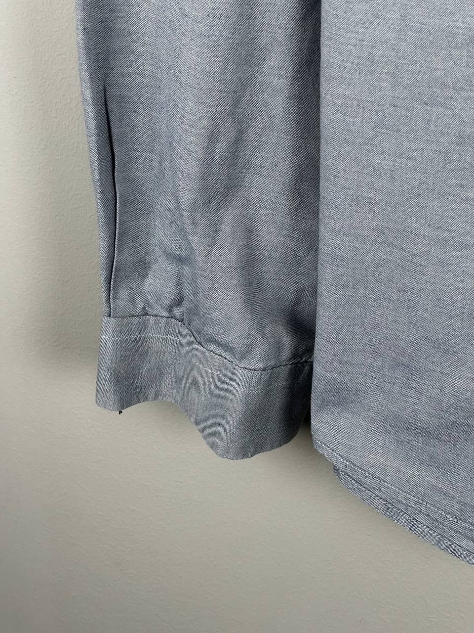 Paul Smith Paul Smith Casual Grey Cotton Shirt Designer Size US XL / EU 56 / 4 - 7 Thumbnail
