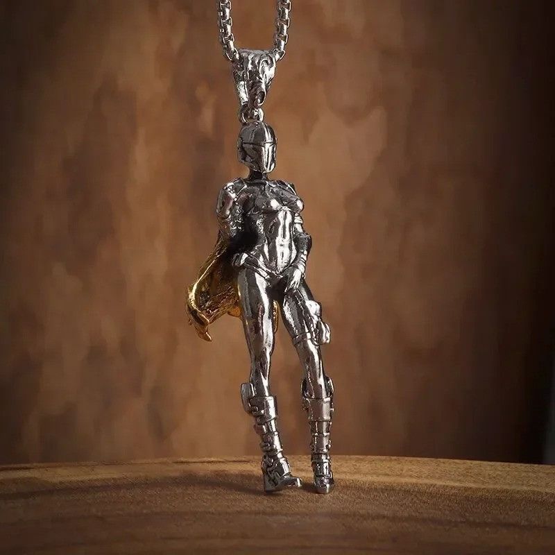 Jewelry Samurai Pendant Necklace Size ONE SIZE - 2 Thumbnail