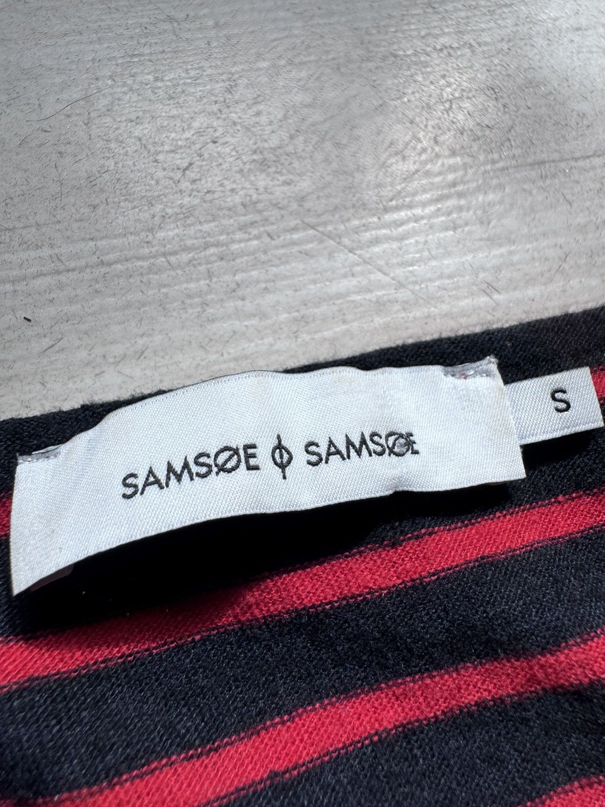 Samsoe Samsoe Samsoe Samsoe Noble Stripe Scoop Neck T-Shirt Archive Size US S / EU 44-46 / 1 - 3 Thumbnail