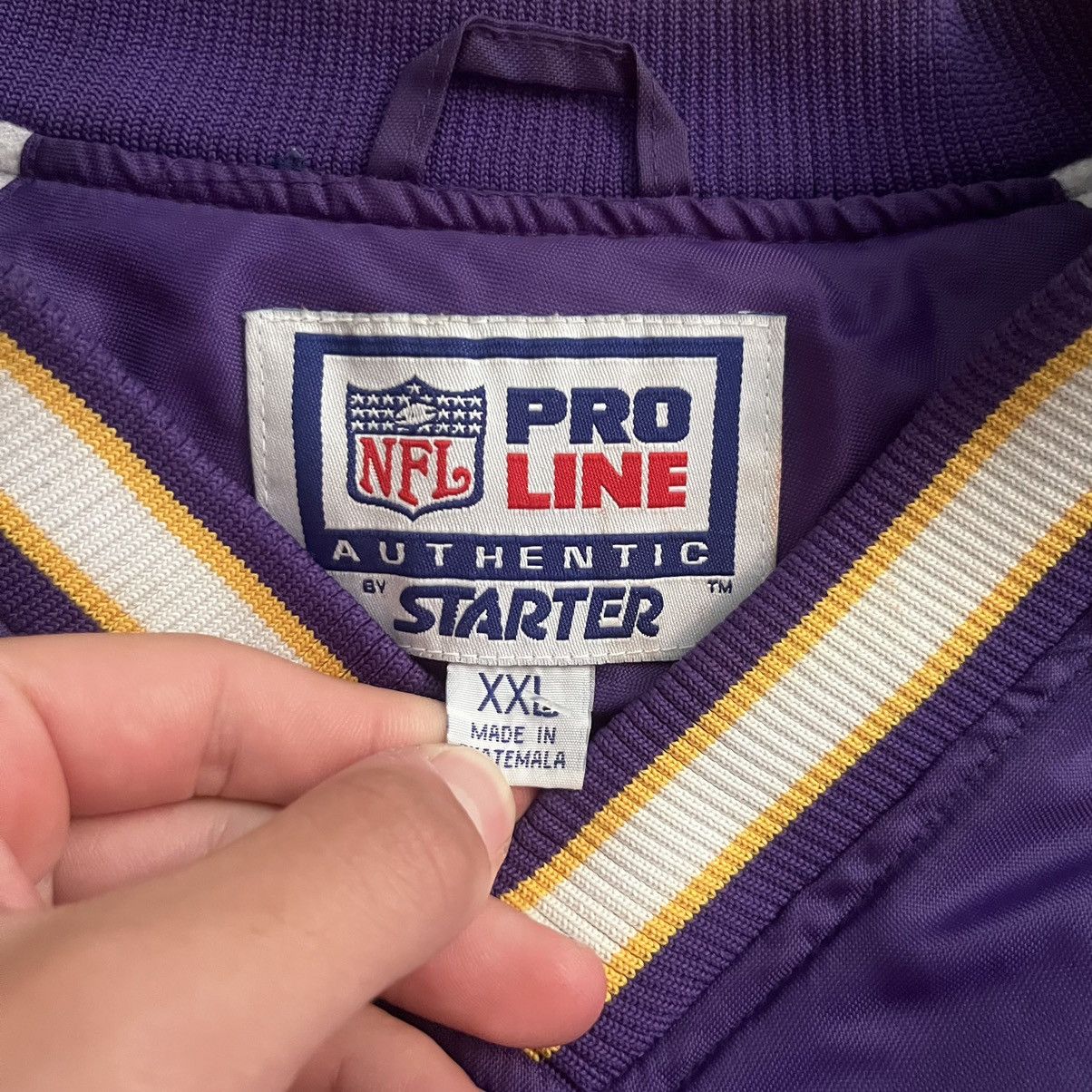 NFL × Pro Player × Vintage VTG Pro Player Vikings Pullover Windbreaker Size US XXL / EU 58 / 5 - 3 Thumbnail