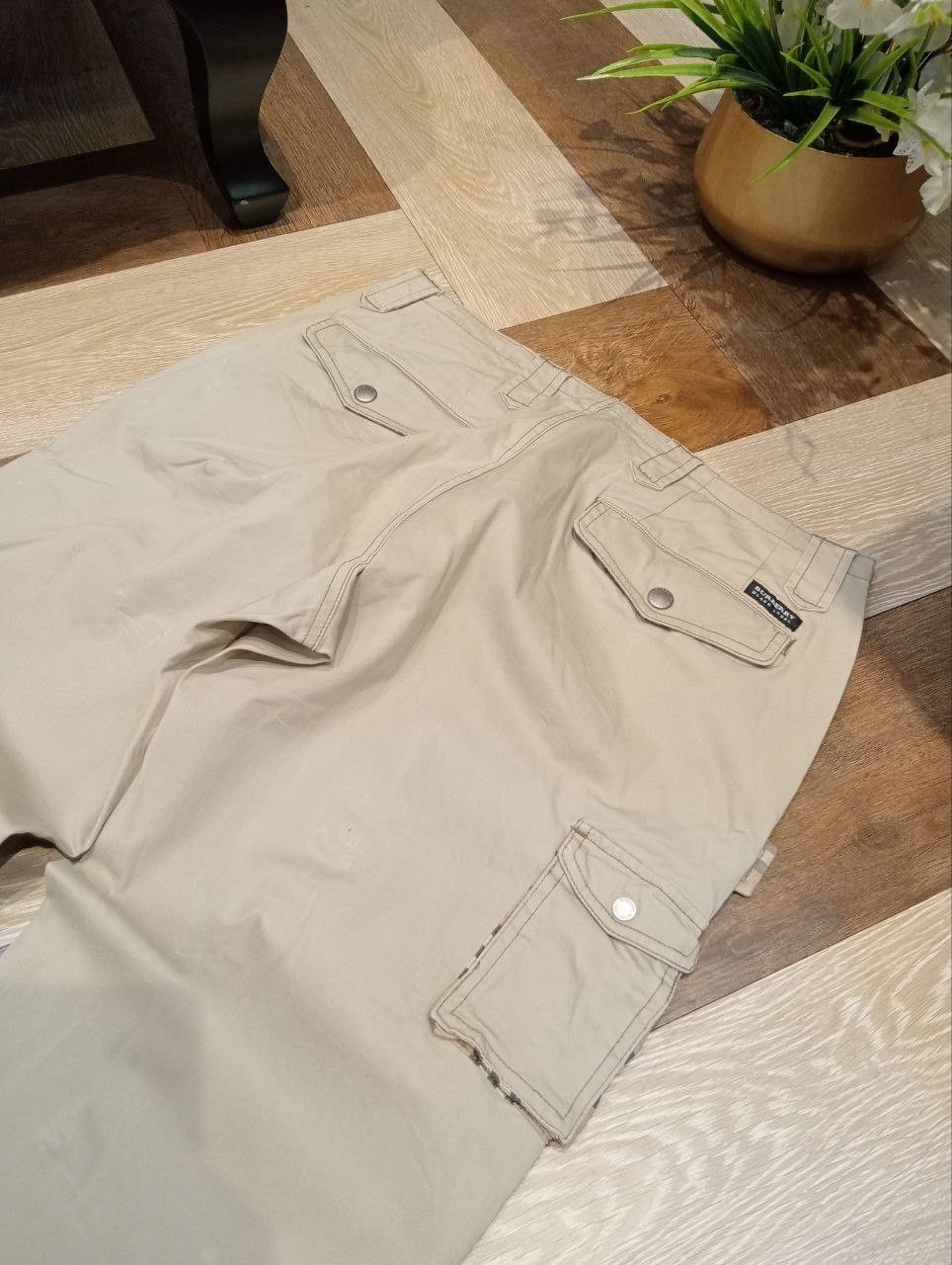 Burberry BURBERRY BLACK LABEL CARGO PANTS Size 31" - 14 Thumbnail