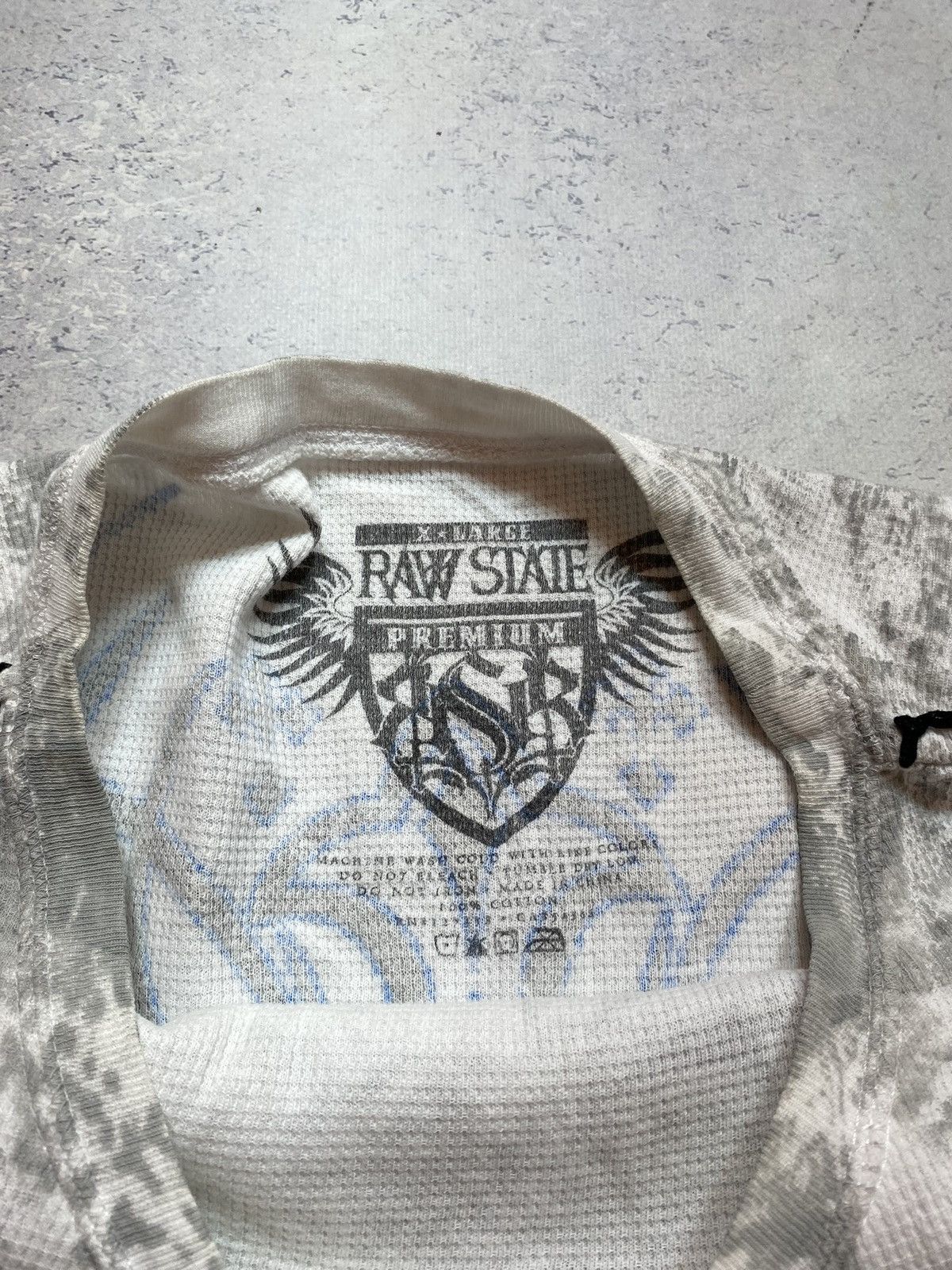 Raw State Raw State Y2K Mens Sweatshirt Size XL Size US XL / EU 56 / 4 - 8 Thumbnail