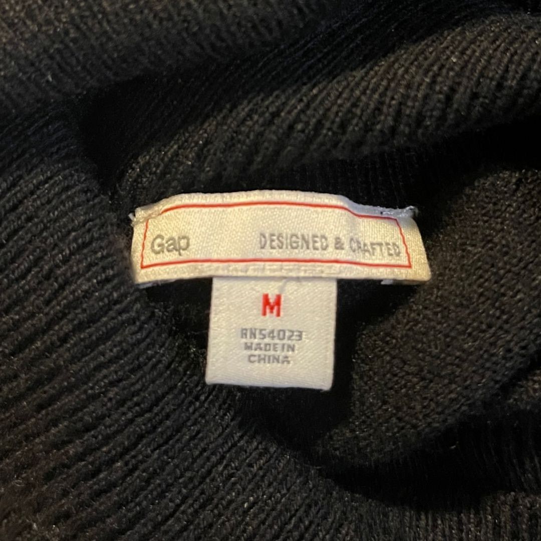 Gap Merino Wool Blend Turtleneck Sweater Top SZ Medium Cozy Chic Size M / US 6-8 / IT 42-44 - 3 Thumbnail