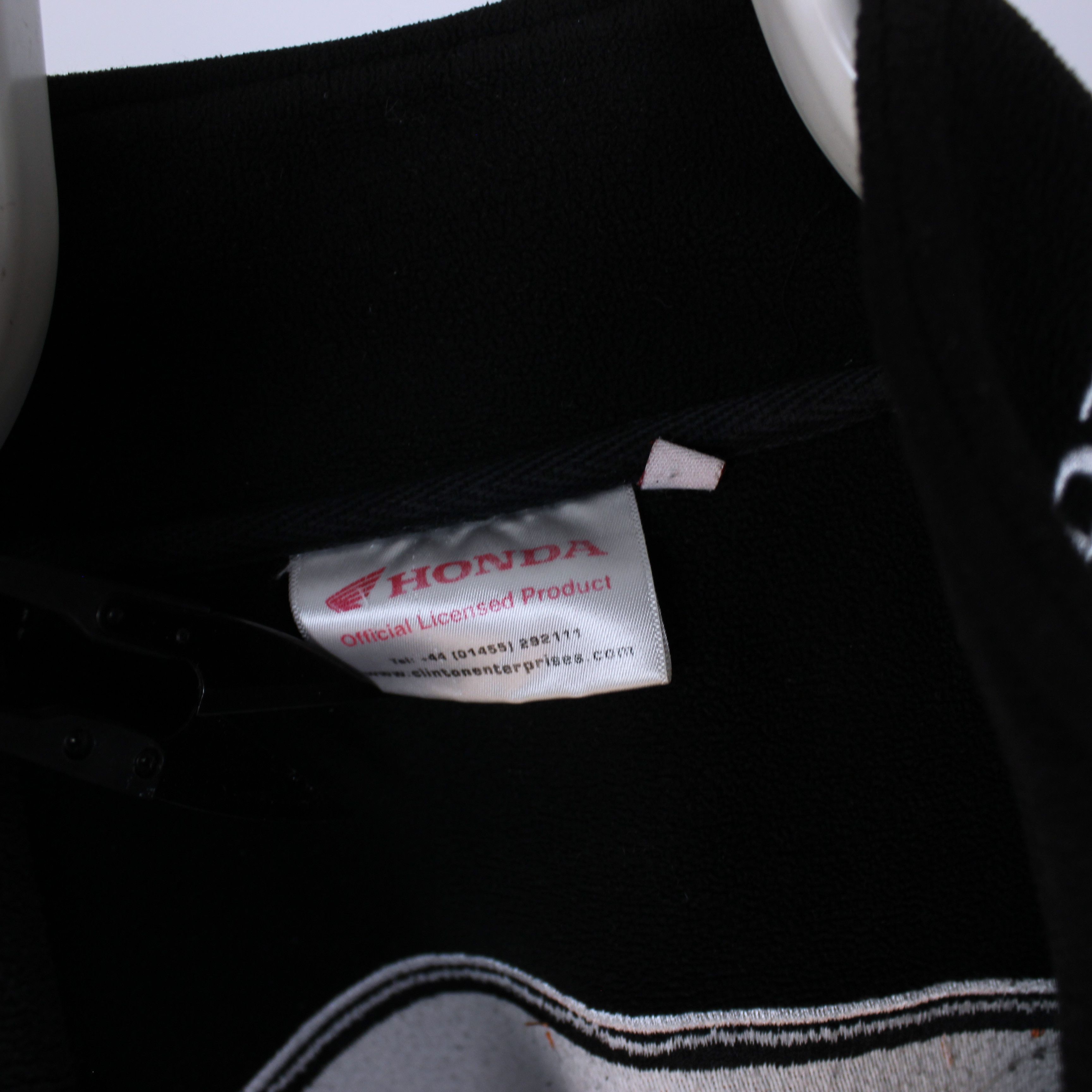 Honda Honda fleece jacket men full zip black L Size US L / EU 52-54 / 3 - 7 Thumbnail