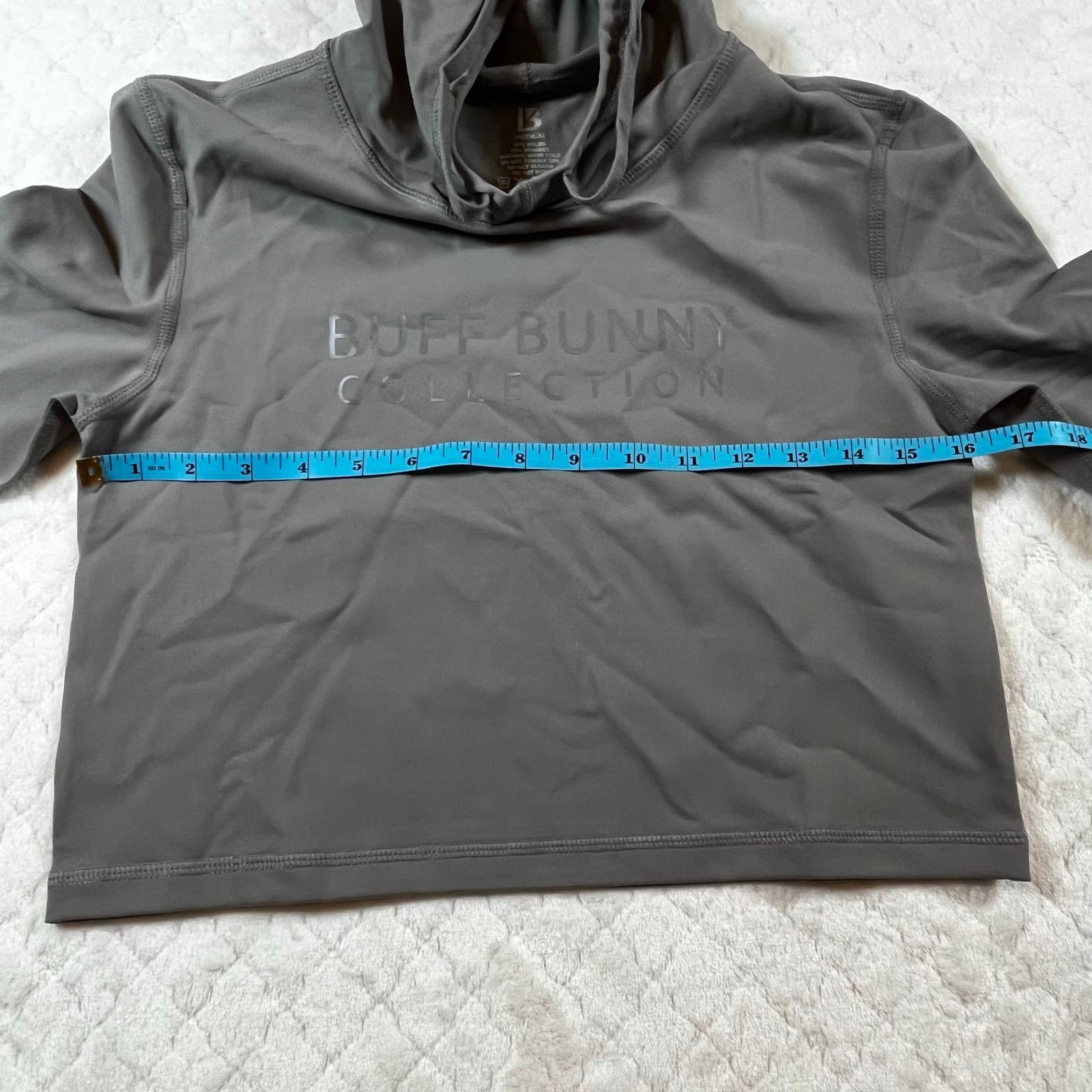 Other NWOT BuffBunny Cropped Hooded Pullover - size Medium - Gray Size M / US 6-8 / IT 42-44 - 5 Thumbnail