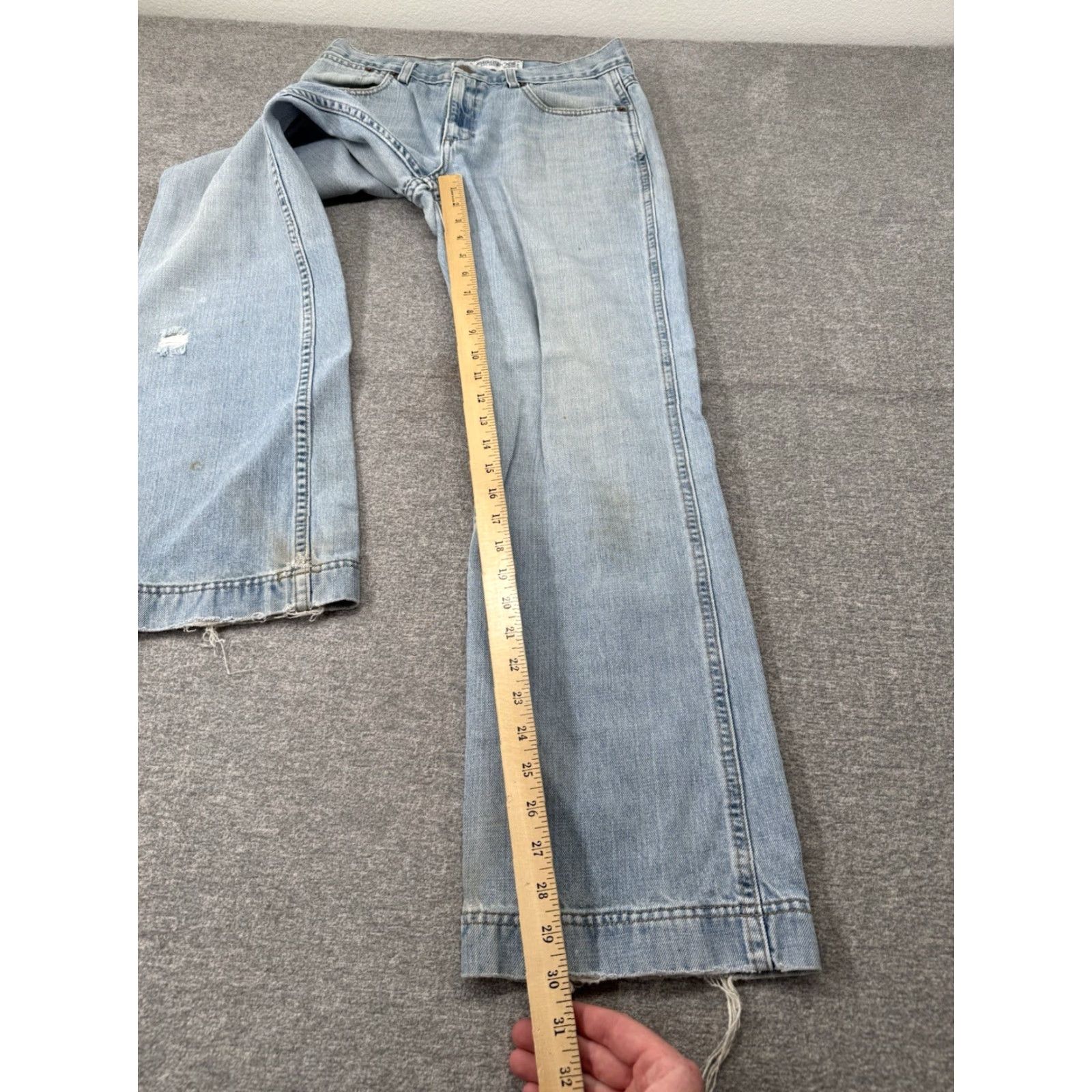Vintage OshKosh B'gosh Devin Jeans Women Straight Jeans 8R Light Blue 30x30 Size 8 Womens Regular Size 30" / US 8 / IT 44 - 3 Thumbnail