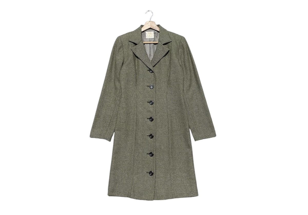 RARE🔥 Norma Kamali Wool Coat With Black Button