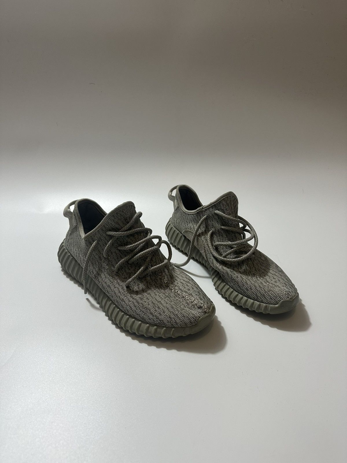 image of First Edition Adidas Yeezy 350 Moonrock From Kanye West Shoes in Grey, Men's (Size 10)