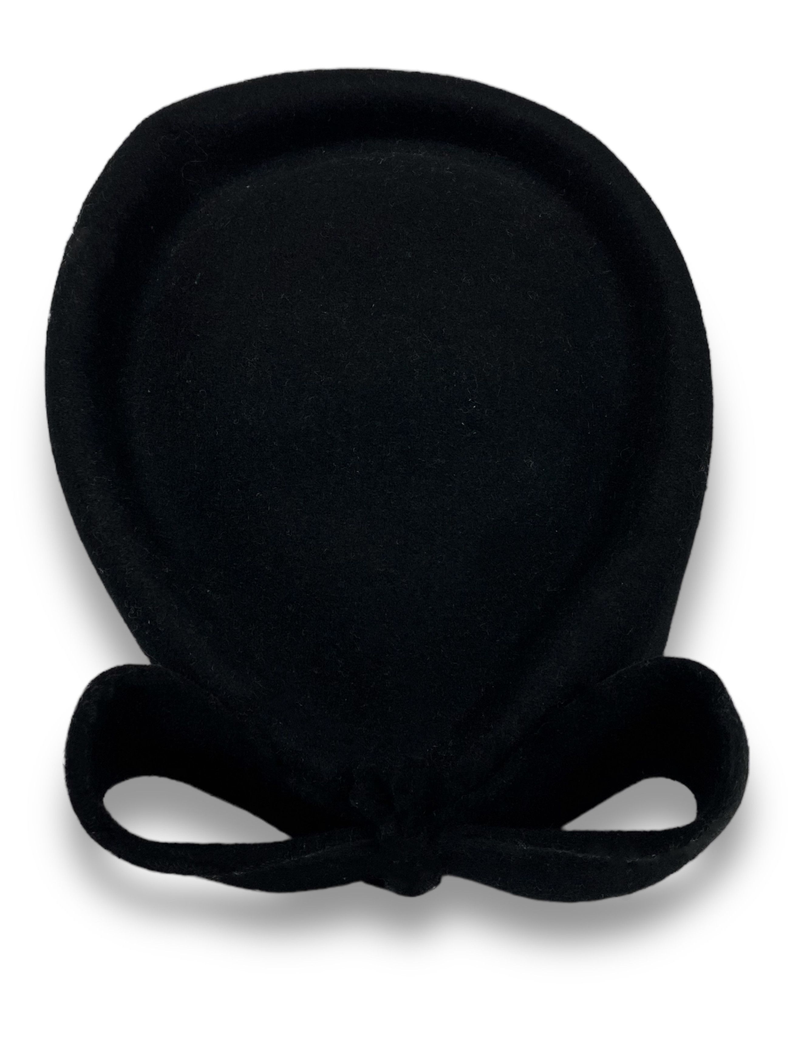 Hysteric Glamour Vintage LAWLIET Ladie's Black Wool Luxury Bow Hat M754 Size ONE SIZE - 2 Thumbnail