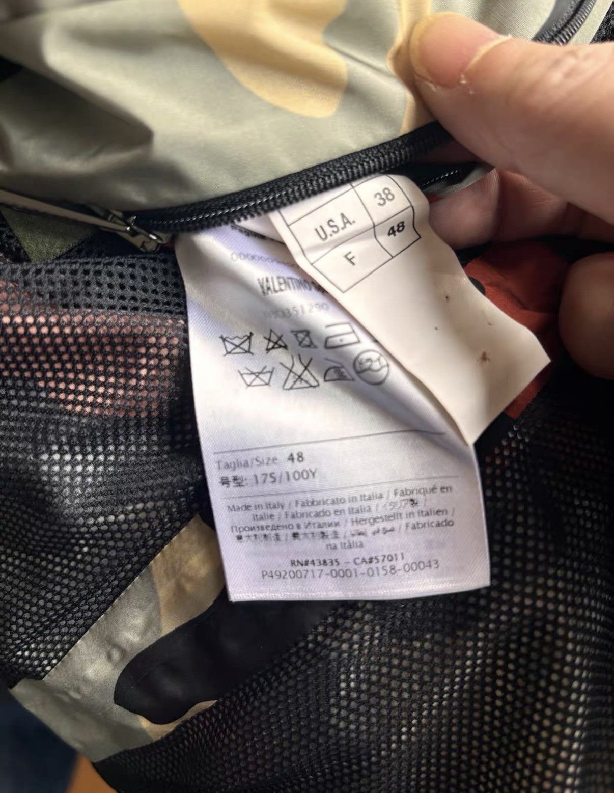 Valentino Valentino Classic Camouflage Jacket J2 Size US M / EU 48-50 / 2 - 6 Thumbnail