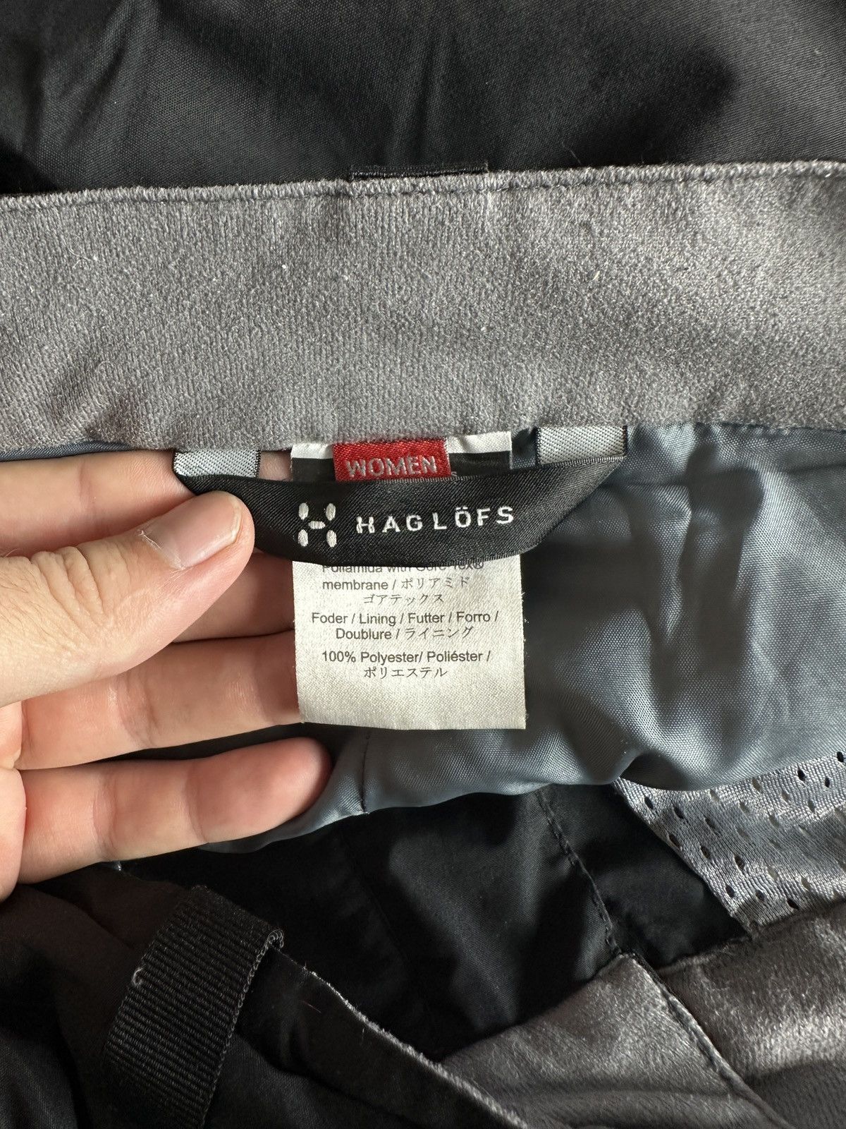 Haglofs Haglofs Gore-Tex Performance Shell Nylon Pants Outdoor XS Size 28" / US 6 / IT 42 - 8 Thumbnail