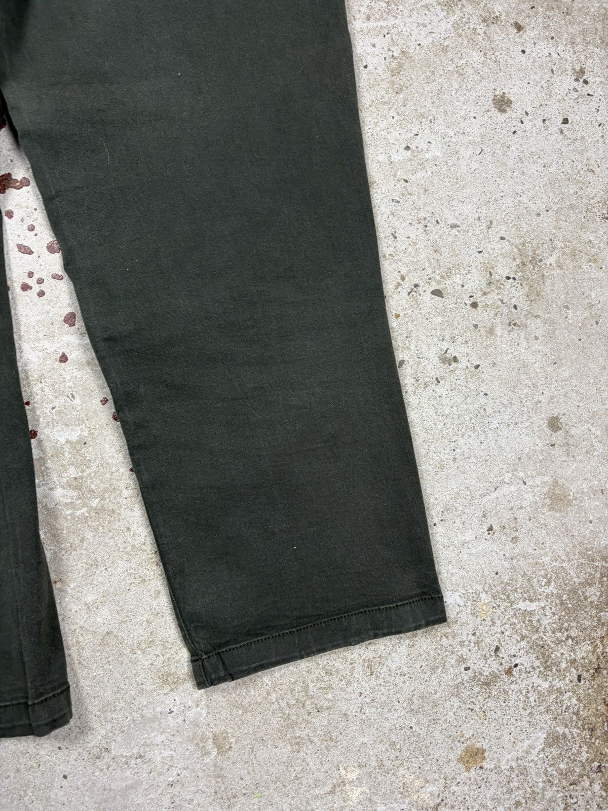 Prada SS 2004 Prada Cropped Ombre Bleached Trosuers Pants Capri Size 32" / US 10 / IT 46 - 14 Thumbnail