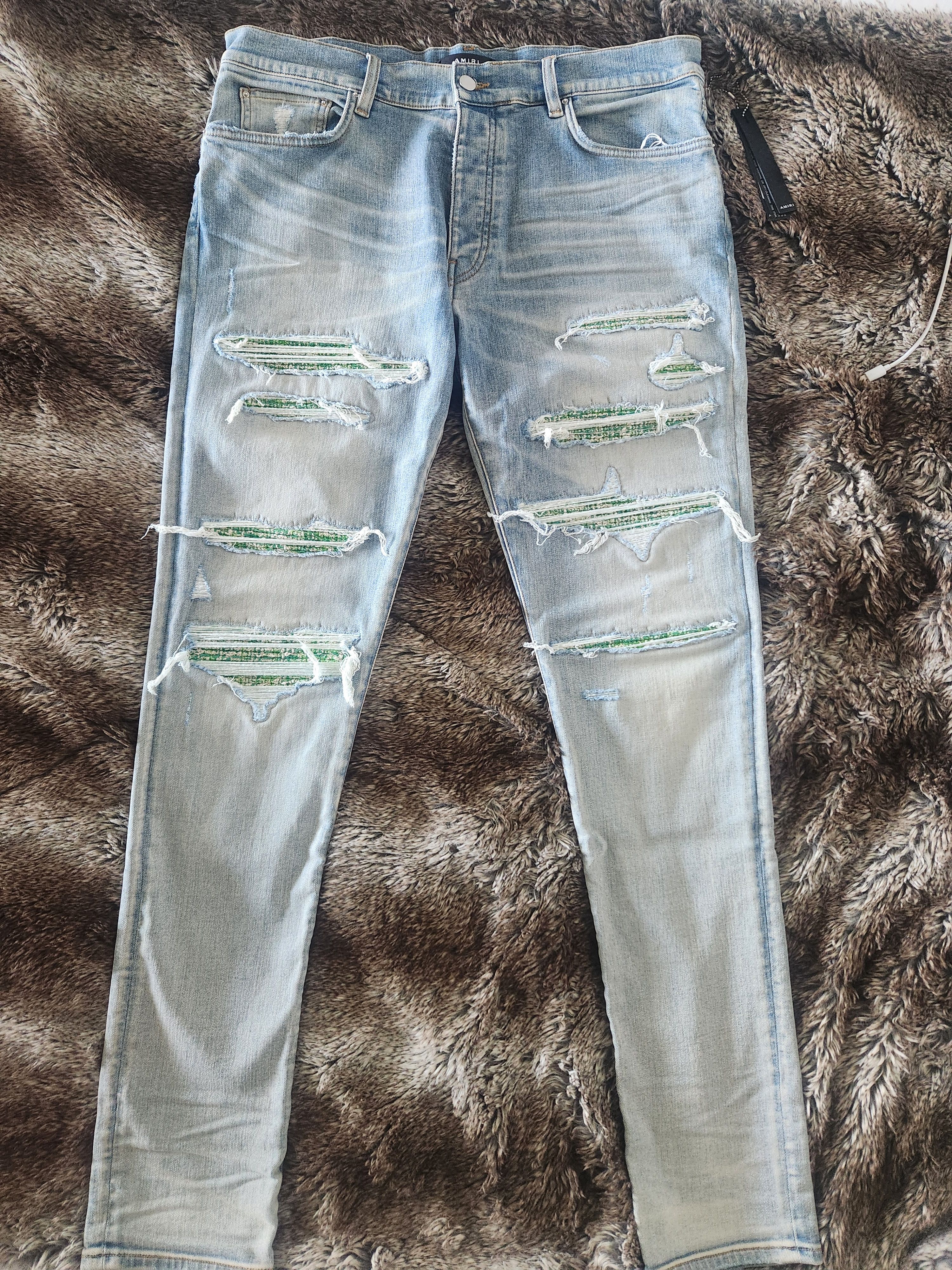 Amiri Amiri Boucle Thrasher Jeans Size US 36 / EU 52 - 1 Thumbnail