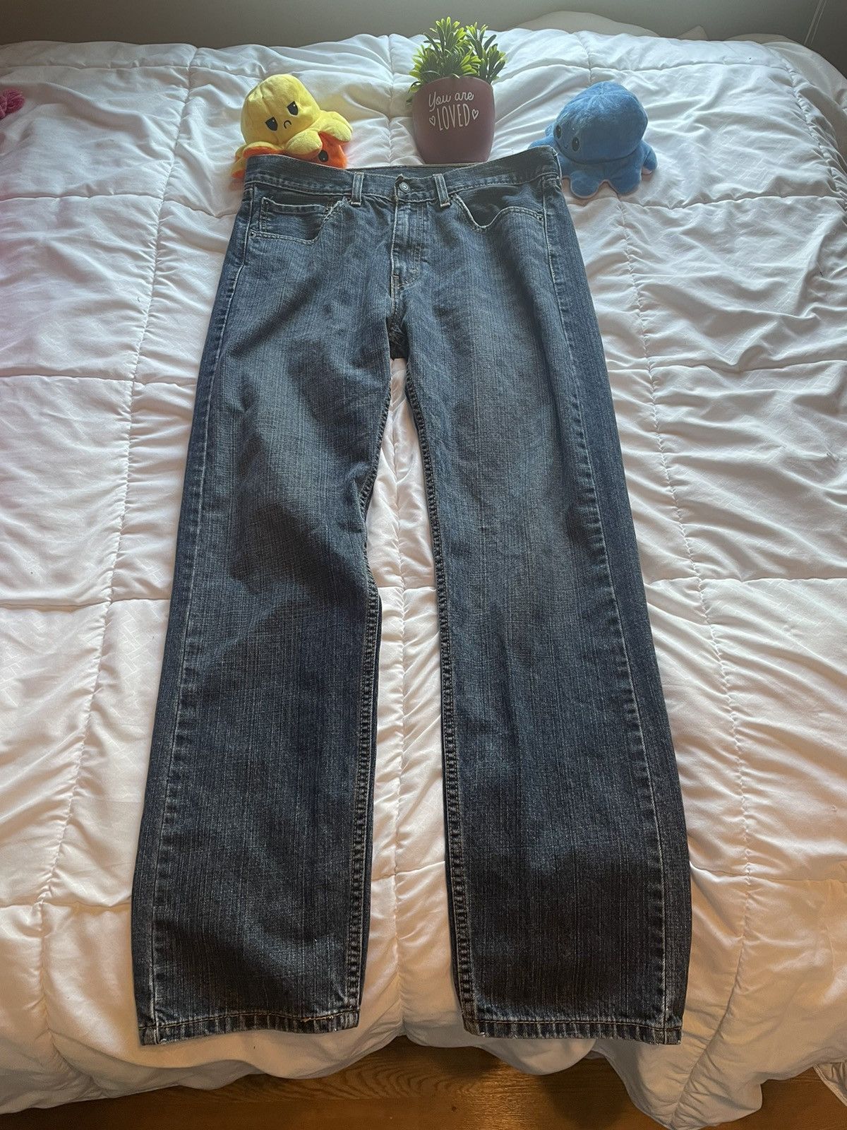 image of Levis x Levis Vintage Clothing Vintage Levi’S 505 Denim Jeans in Blue, Men's (Size 34)